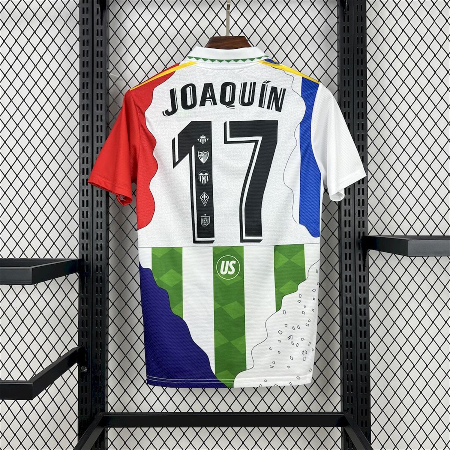 Joaquín 25-26 Career Commemorative Jersey - Real Betis Spain Malaga Fiorentina - Unitedfutballjersey
