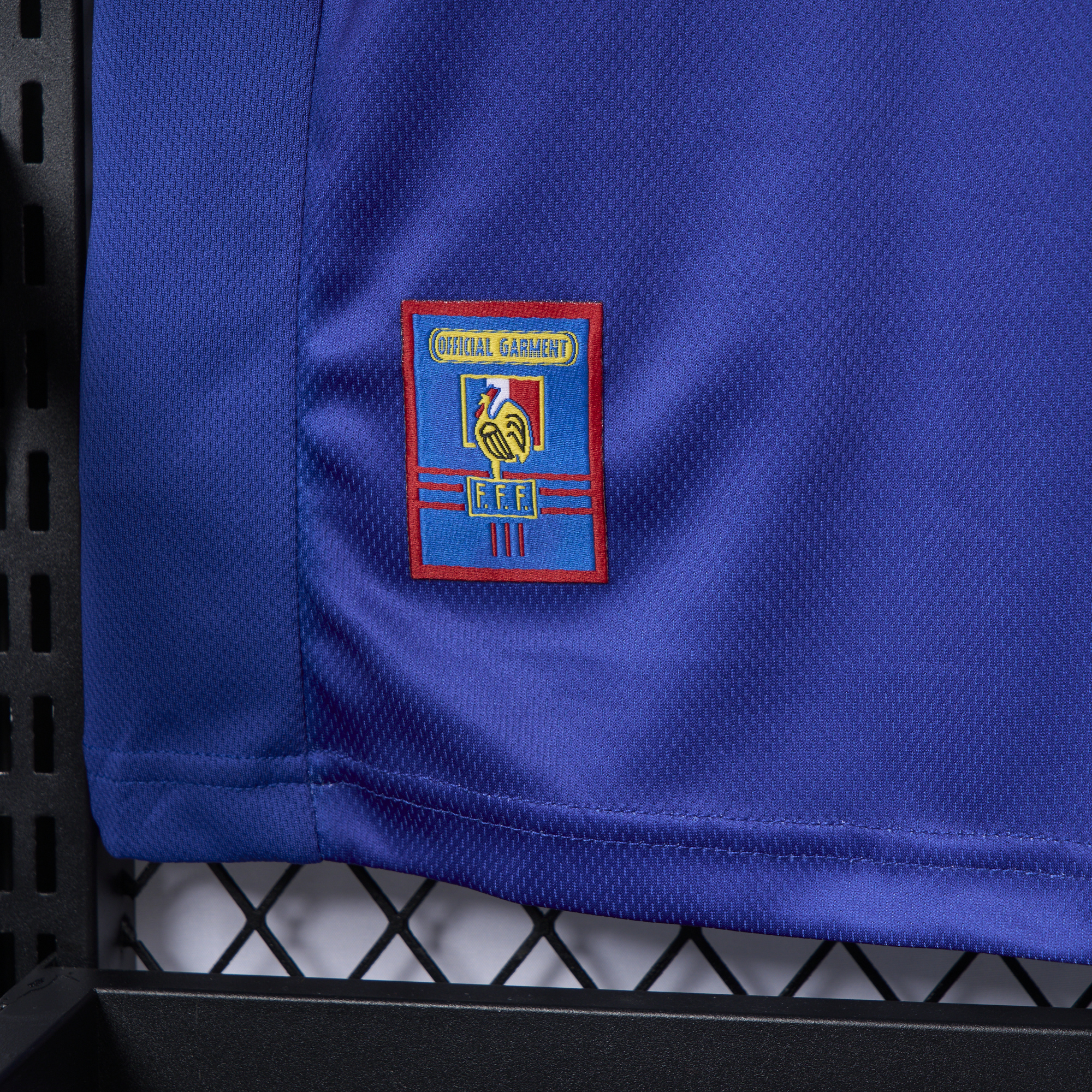 Retro France 1998 Home Stadium Jersey (with 1998 World Cup mark on right chest) - Unitedfutballjersey