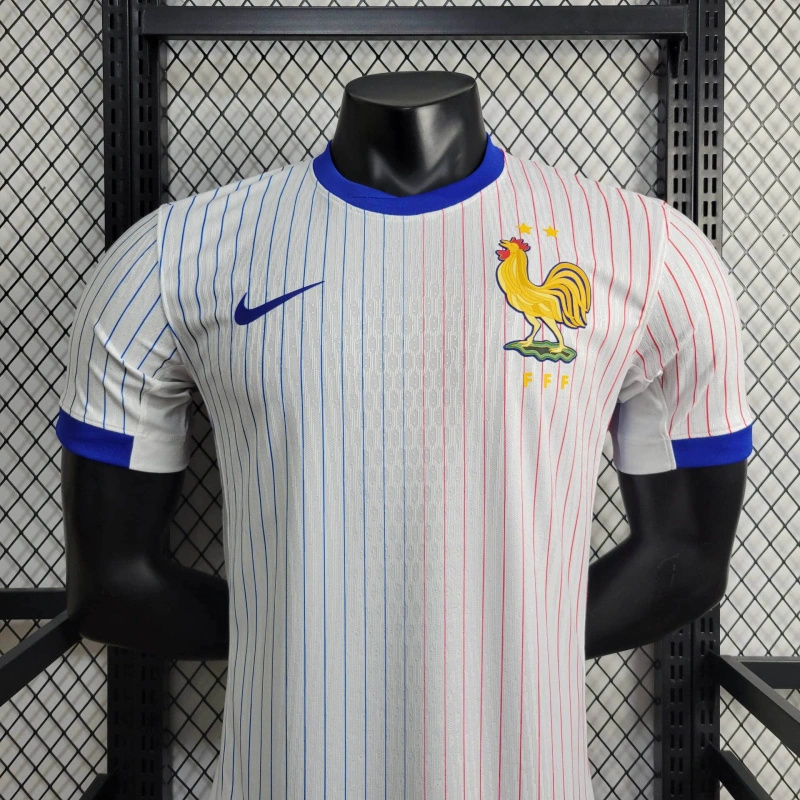 France 2024 Away Stadium Jersey - Player Version - Unitedfutballjersey
