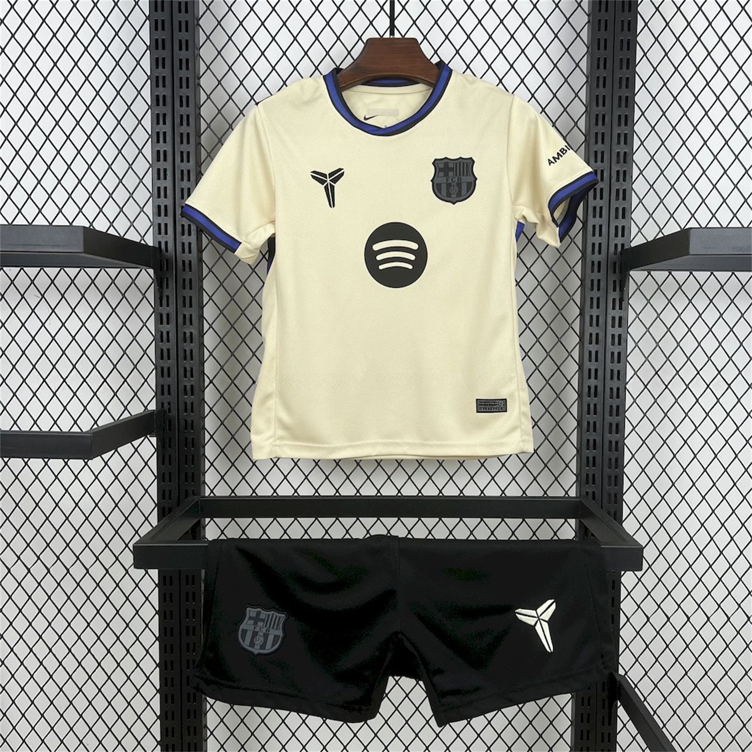 Barcelona 25-26 Away Kids Kit - Unitedfutballjersey