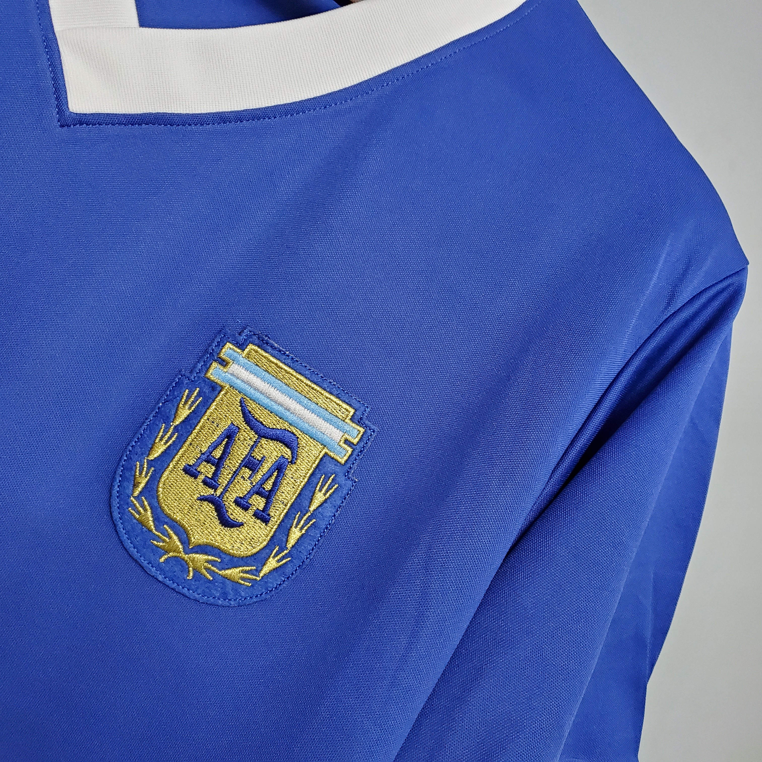Retro Argentina 1986 Away Stadium Jersey - Unitedfutballjersey