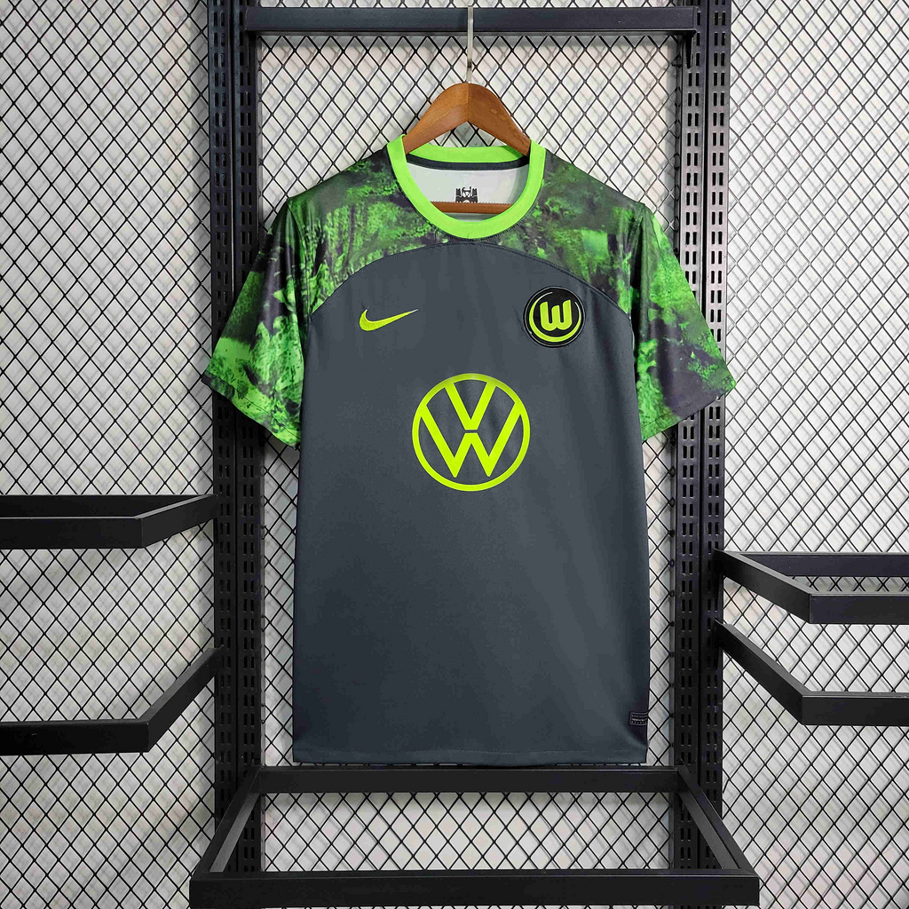 Wolfsburg 23-24 Away Jersey - Fans Version - Unitedfutballjersey