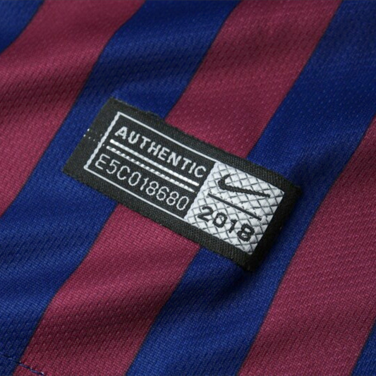 Retro Barcelona 18-19 Home Stadium Jersey - Unitedfutballjersey