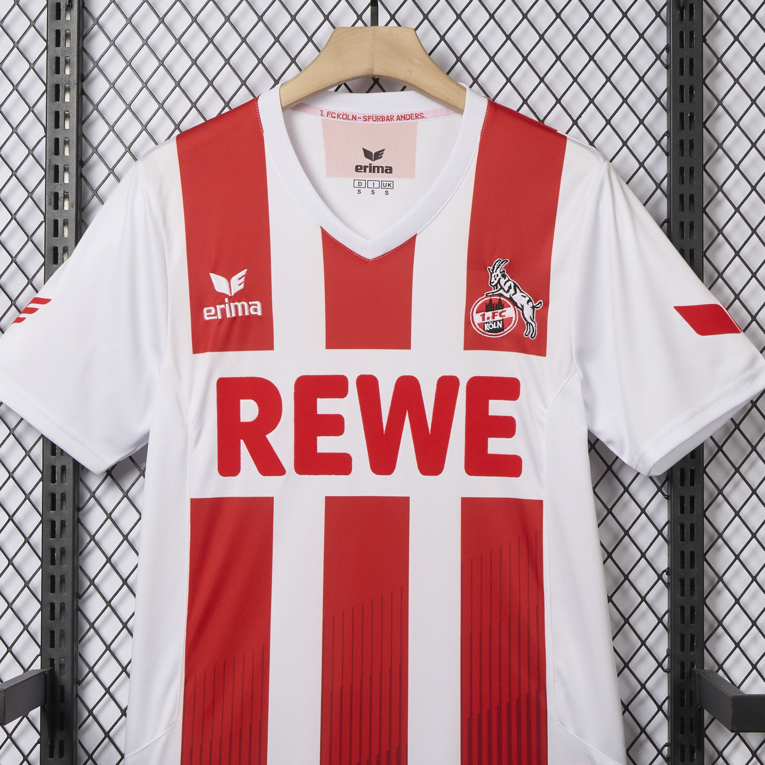 Retro 1. FC Köln 2017-18 Home Jersey - Unitedfutballjersey