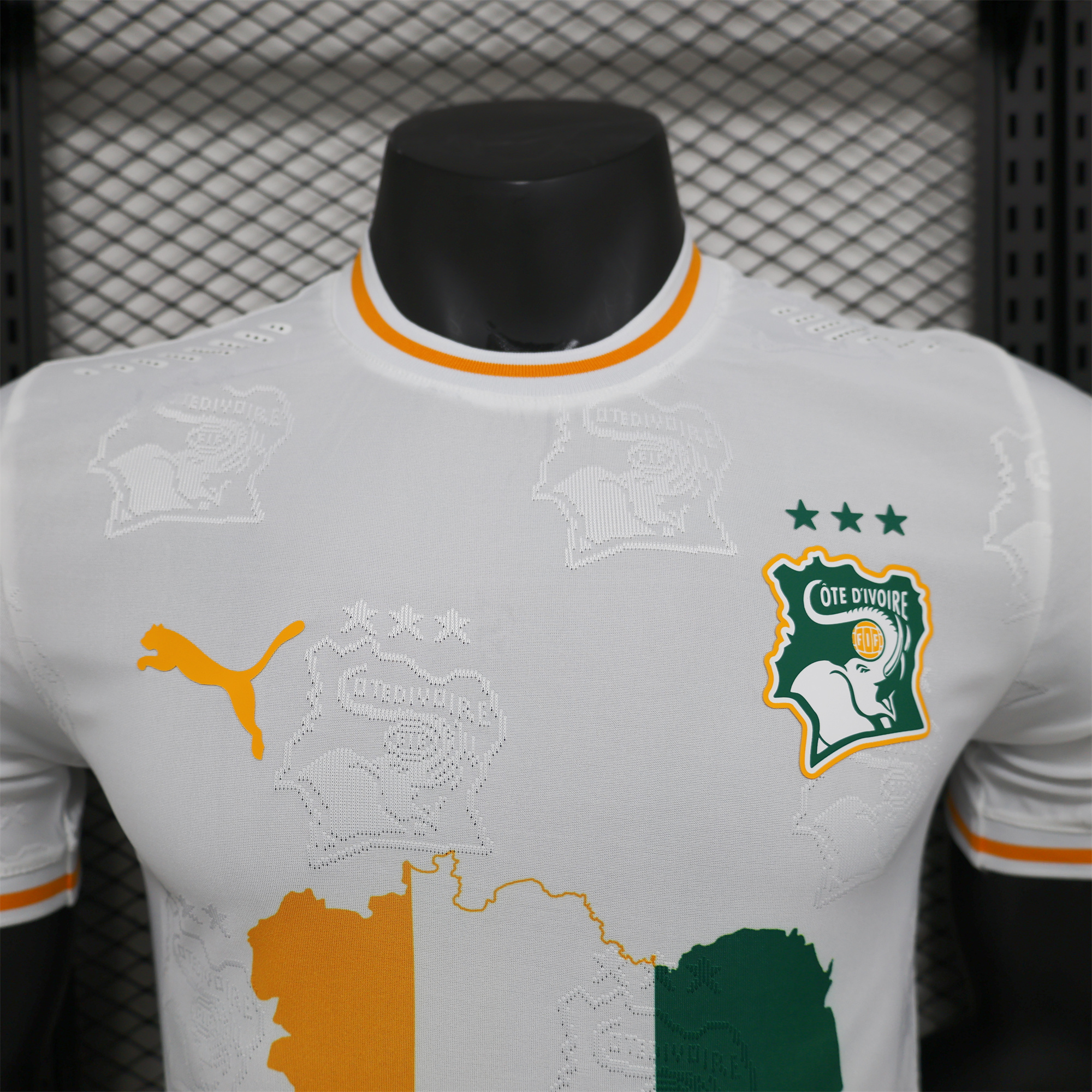 Ivory Coast 2024 White Special Edition Jersey - Player Version - Unitedfutballjersey