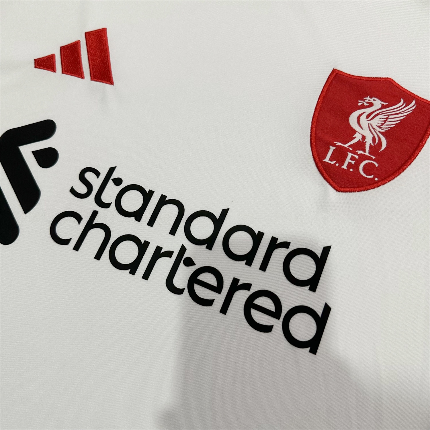 Liver.pool 25-26 Away White Jersey - Fans Version - Unitedfutballjersey