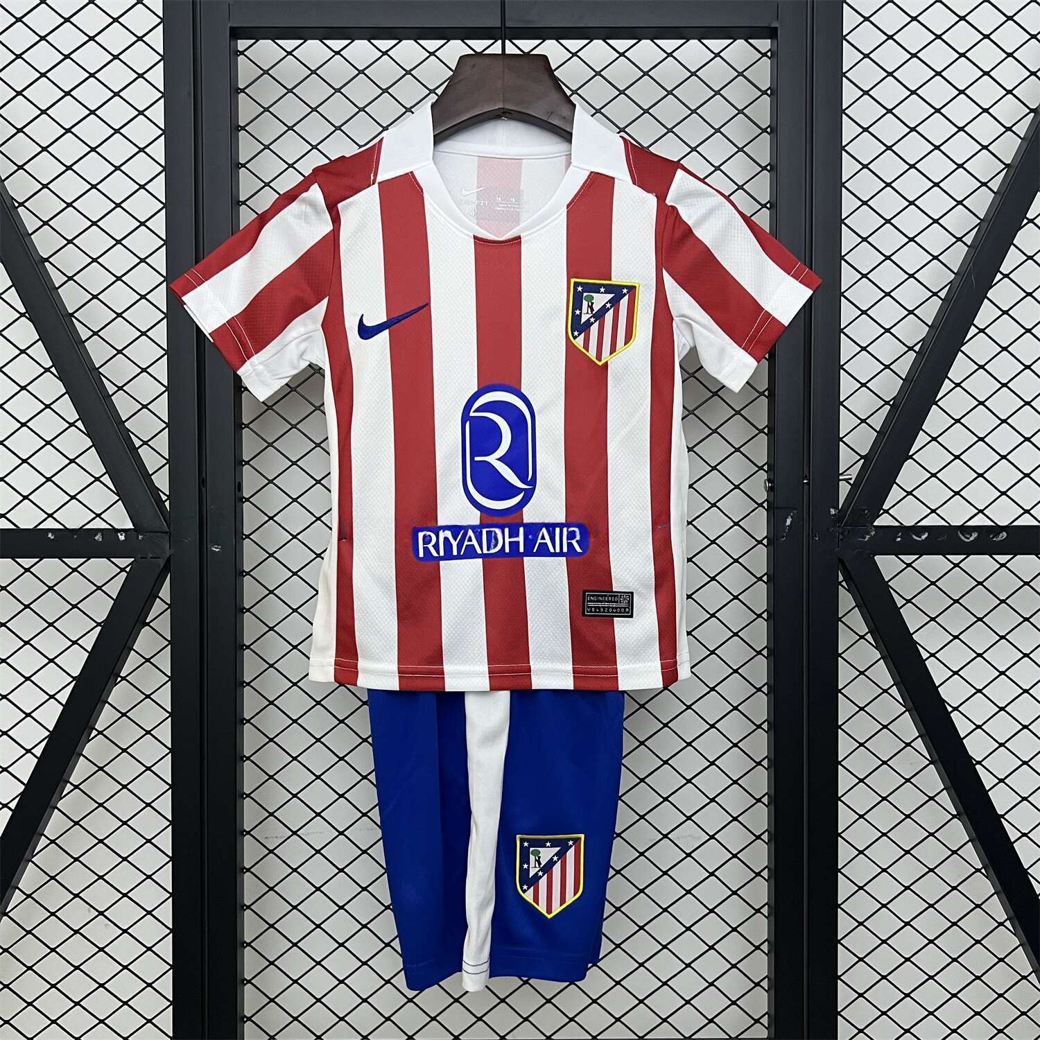 Atletico Madrid 25-26 Home Kids Kit - Unitedfutballjersey