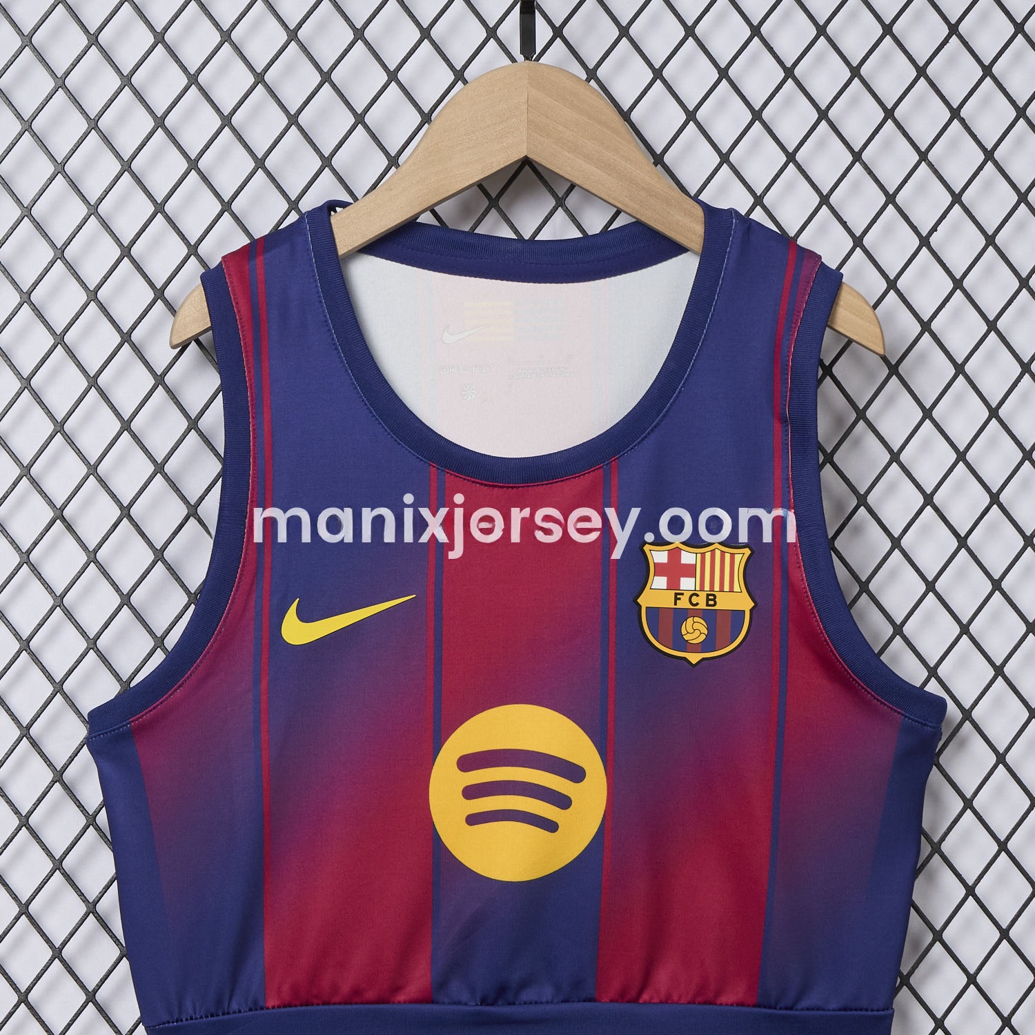 Women's Barcelona 25-26 Home Yoga Vest - Unitedfutballjersey