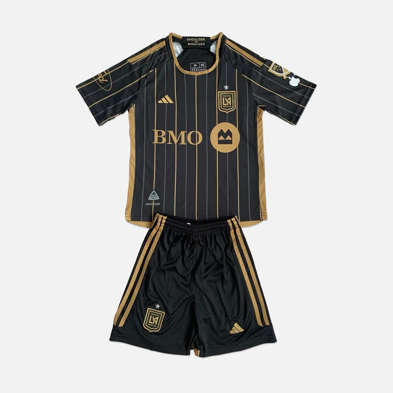 Los Angeles FC 2024 Home Stadium Kids Kit - Unitedfutballjersey