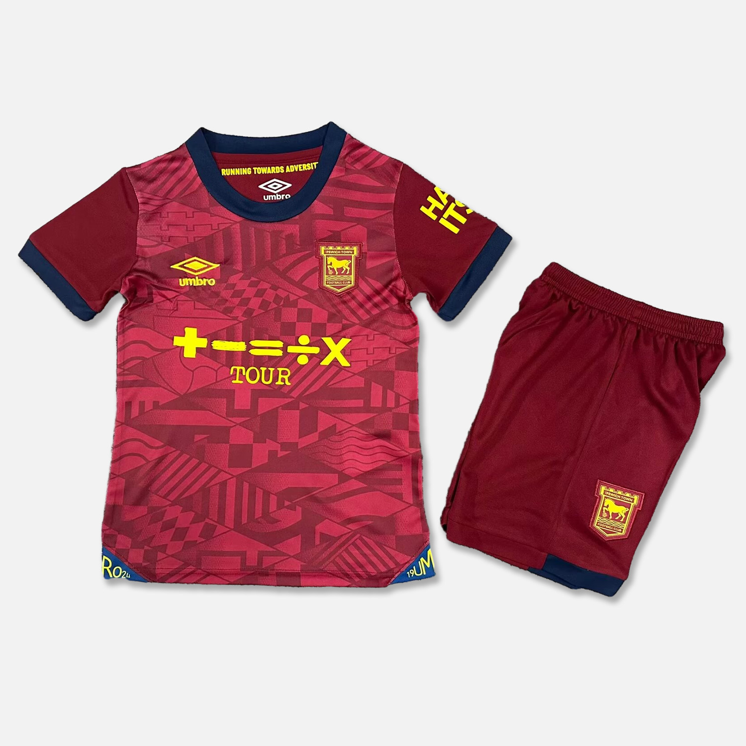 Ipswich Town 24-25 Away Kids Kit - Unitedfutballjersey