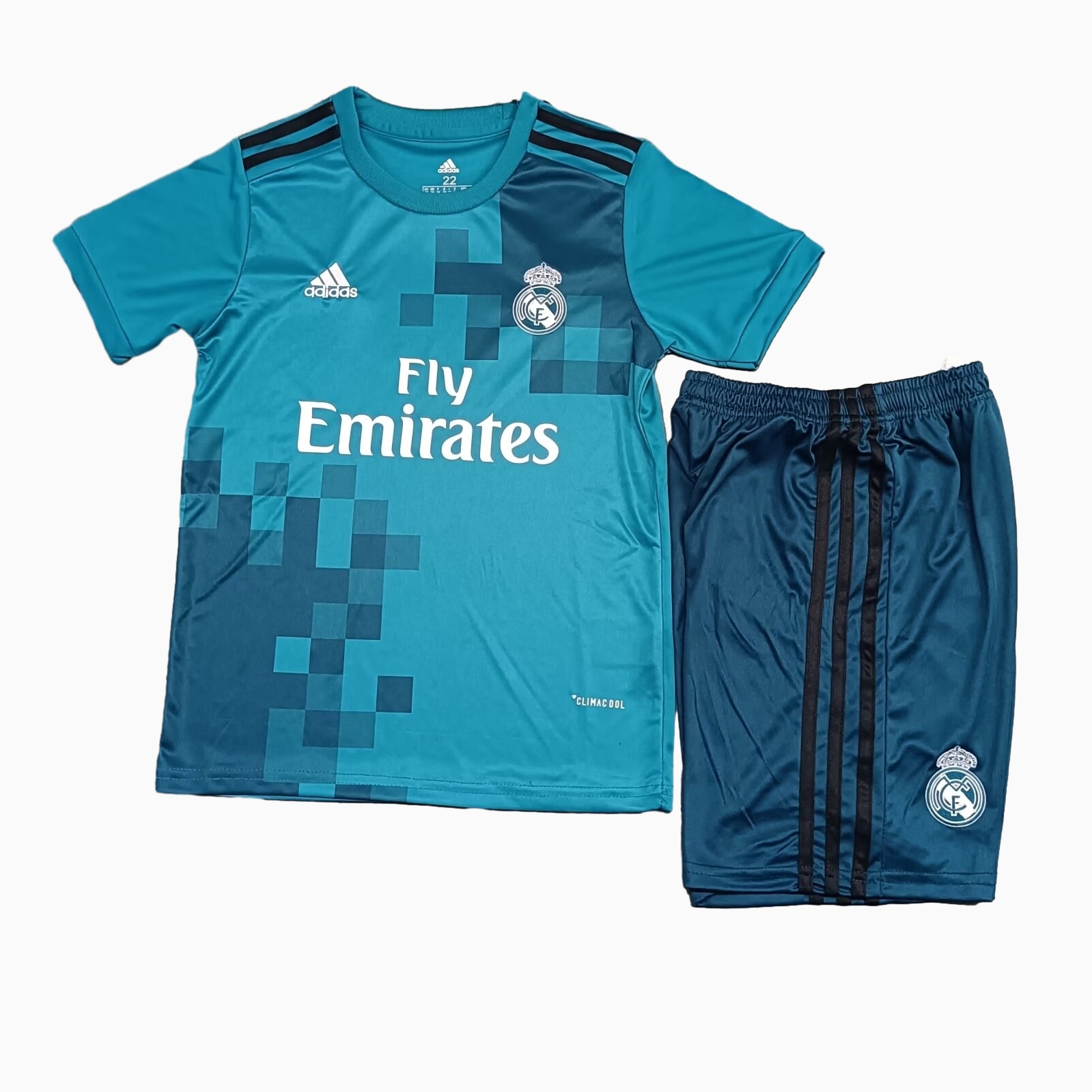 Retro Real Madrid 17-18 Third Kids Kit - Unitedfutballjersey