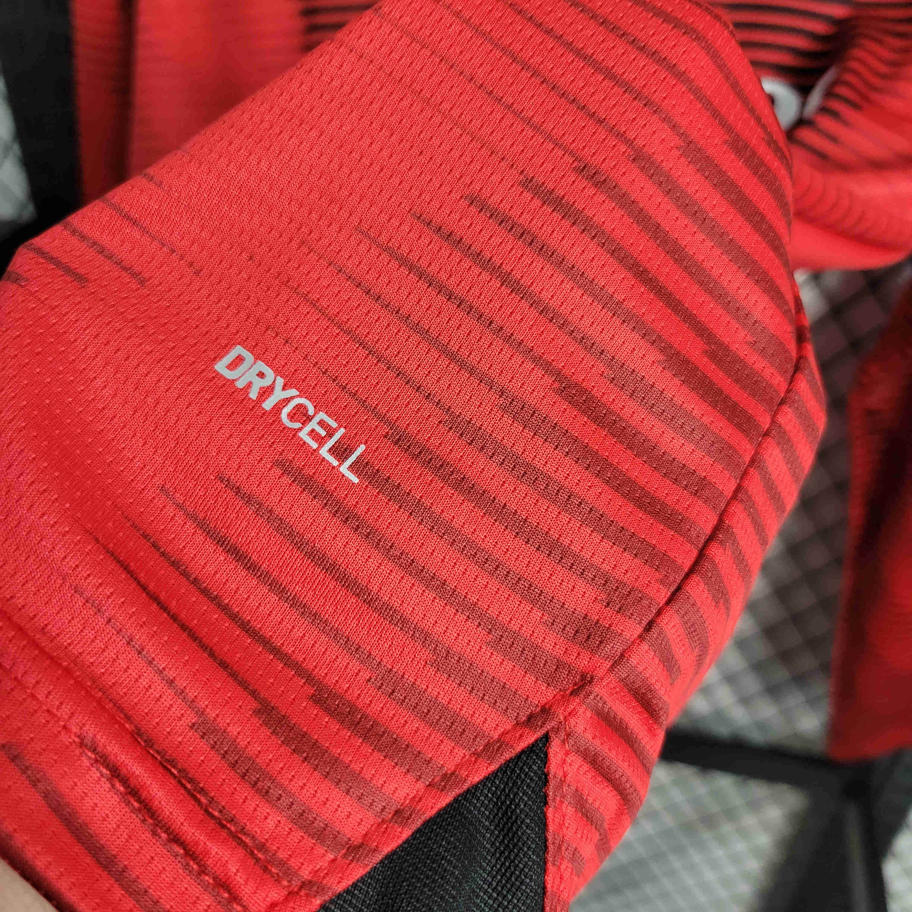 23/24 AC Milan Home Long Sleeve Jersey - Fans Version - Unitedfutballjersey