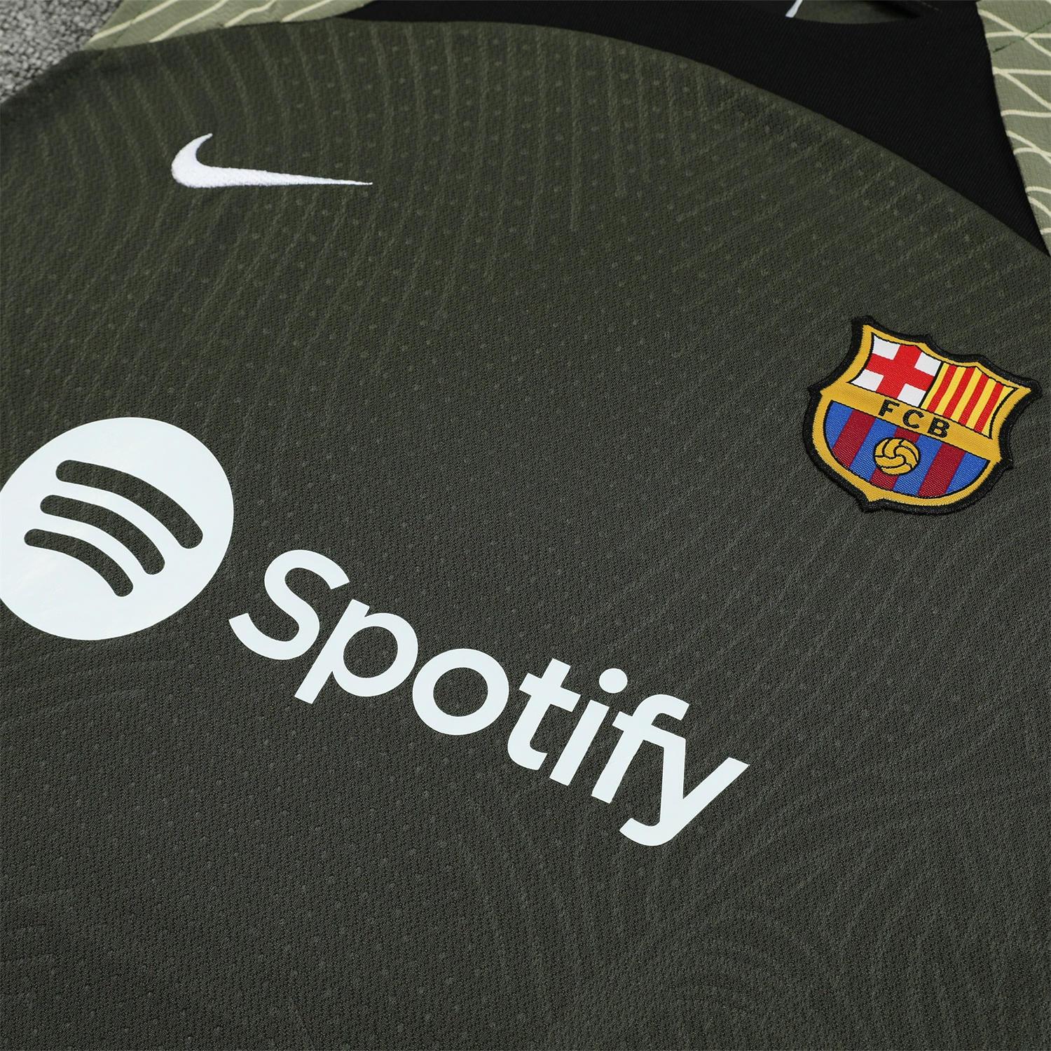 B.A.R.S.A 23-24 Deep Green Player Vest Training Set - Unitedfutballjersey