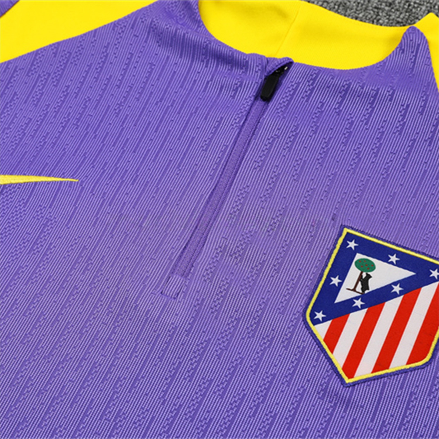 Atletico Madrid 25-26 Kid Long Sleeves Training Set - Purple Top & Purple Pants - Unitedfutballjersey