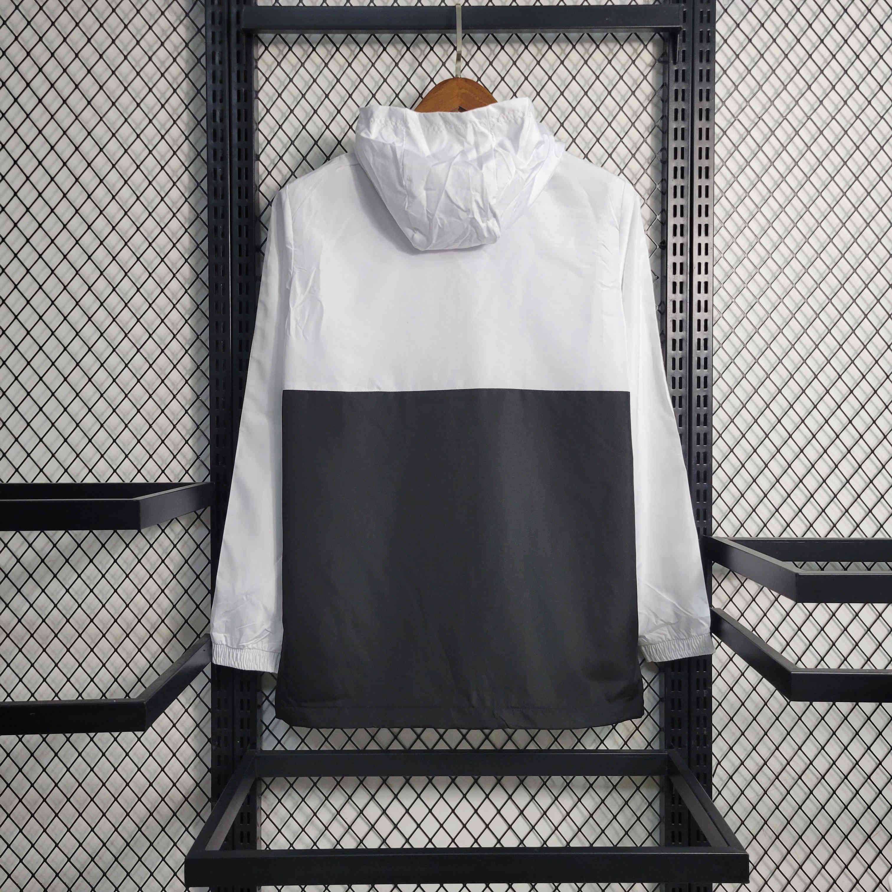 Real Madrid 23-24 White Windbreaker - Unitedfutballjersey