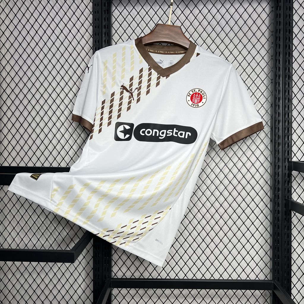 St. Pauli 24-25 Away Jersey - Fans Version - Unitedfutballjersey