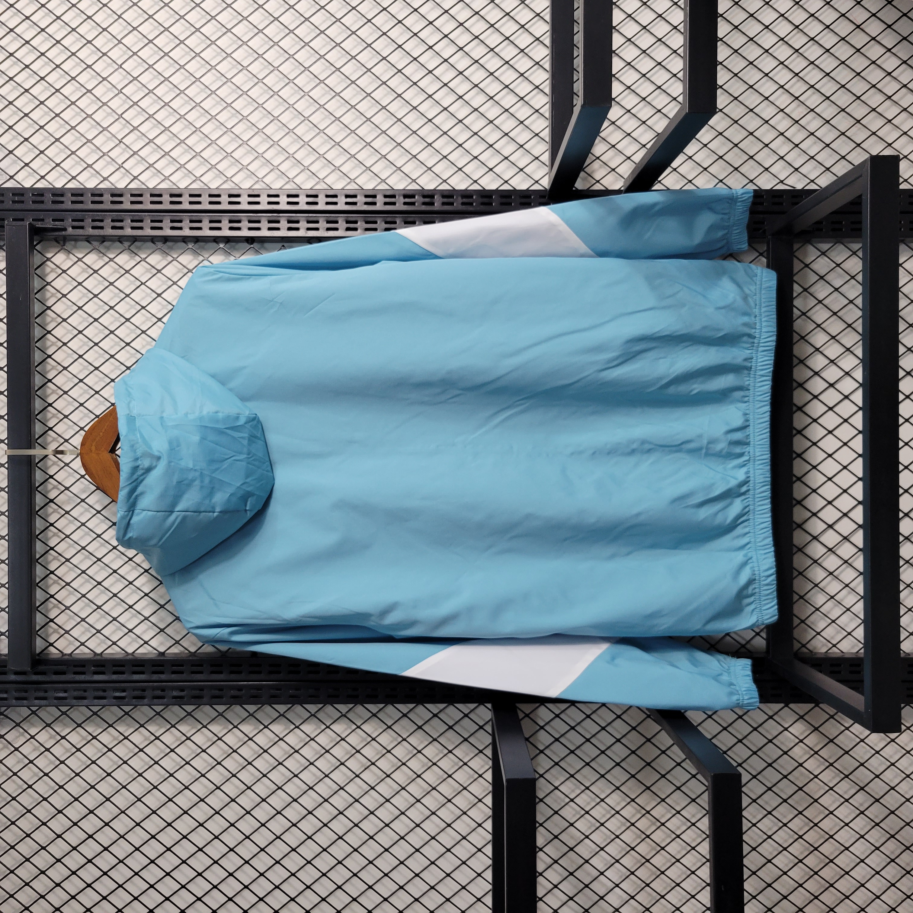 Manchester City 23-24 Windbreaker Light Blue - Unitedfutballjersey