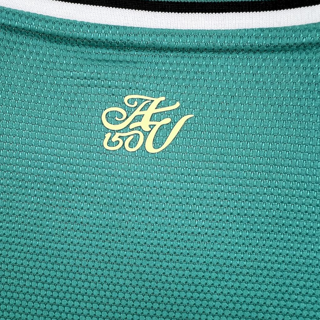 Aston Villa 24-25 Originals Green Stripe Jersey - Fans Version - Unitedfutballjersey