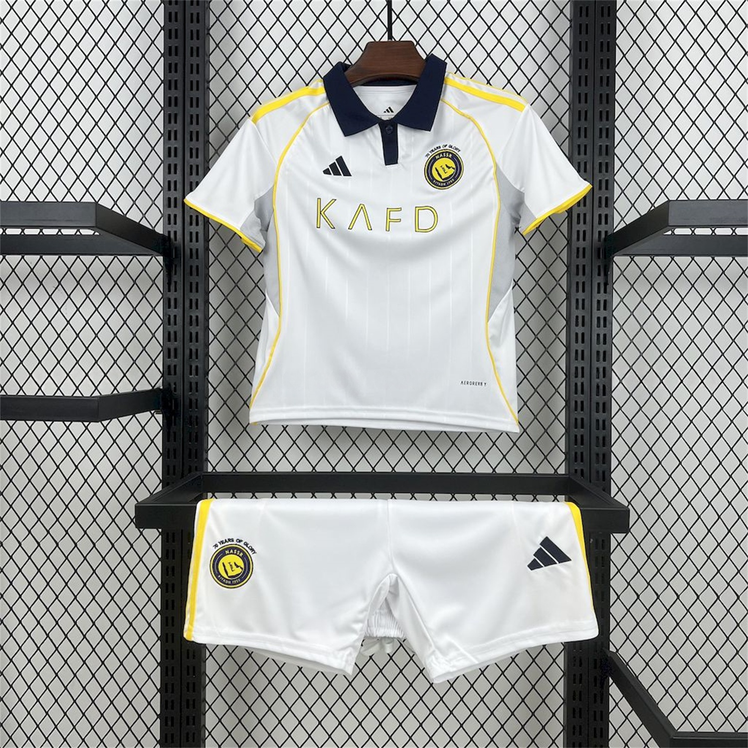Al Nassr Riyadh Victory 25-26 Third Kids Kit - Unitedfutballjersey