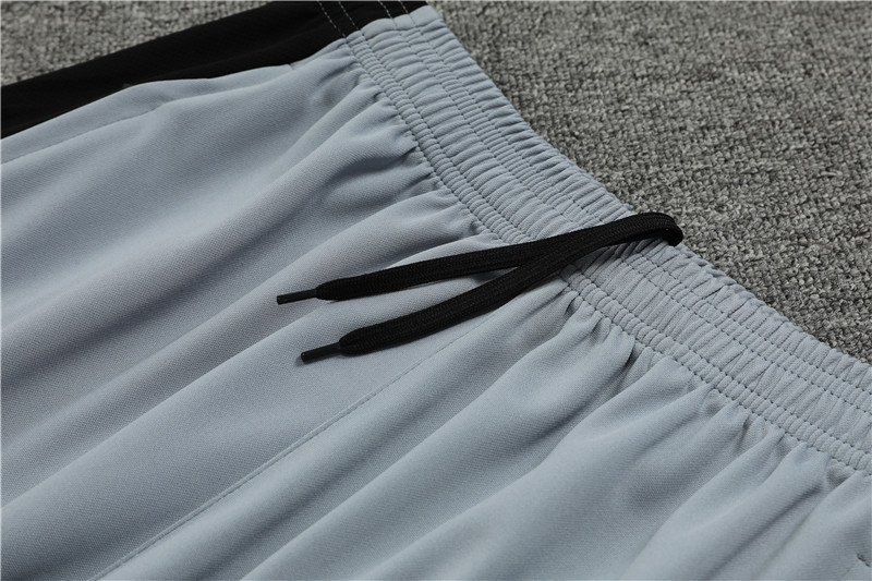 Paris Saint-Germain PSG 23-24 Long Sleeve Training Set -Light Gray - Unitedfutballjersey