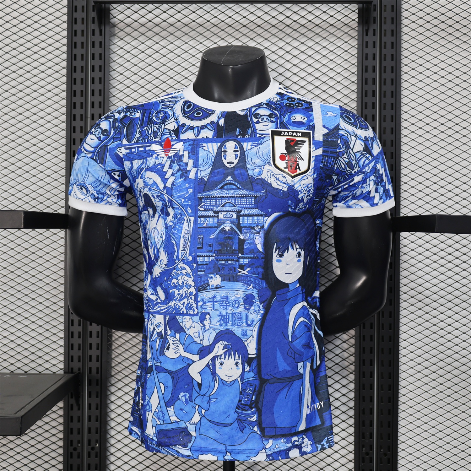 Japan 25-26 Spirited Away Blue Special Edition Jersey - Player Version - Unitedfutballjersey