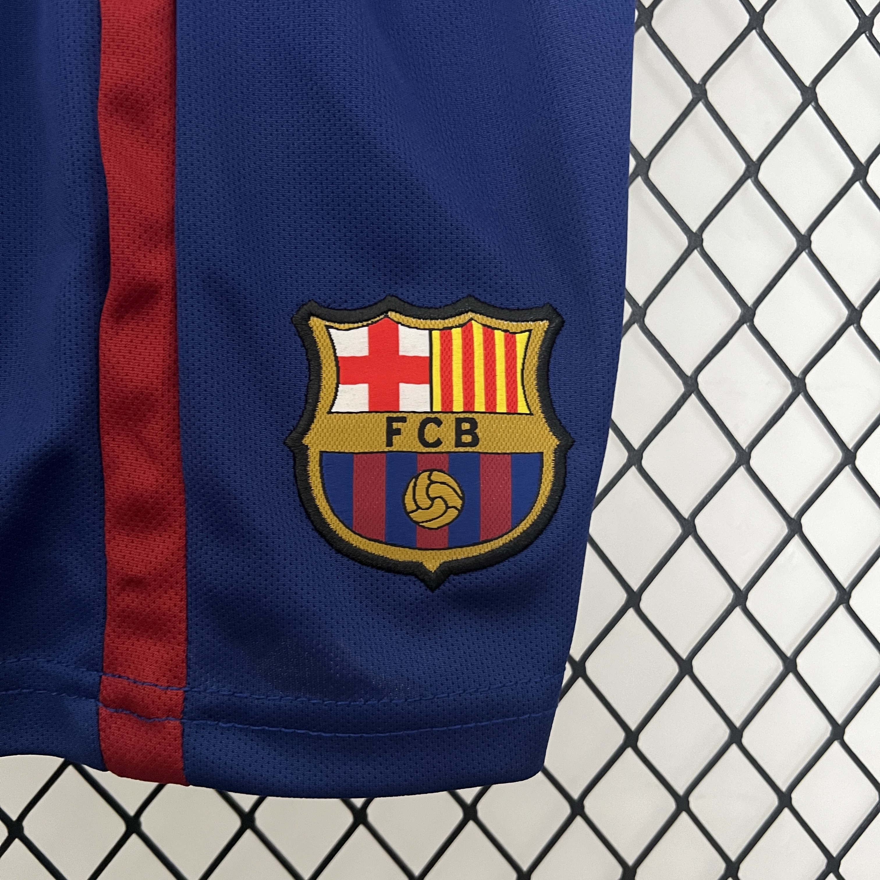 Retro Barcelona 14-15 Home Stadium Kids Kit - Unitedfutballjersey