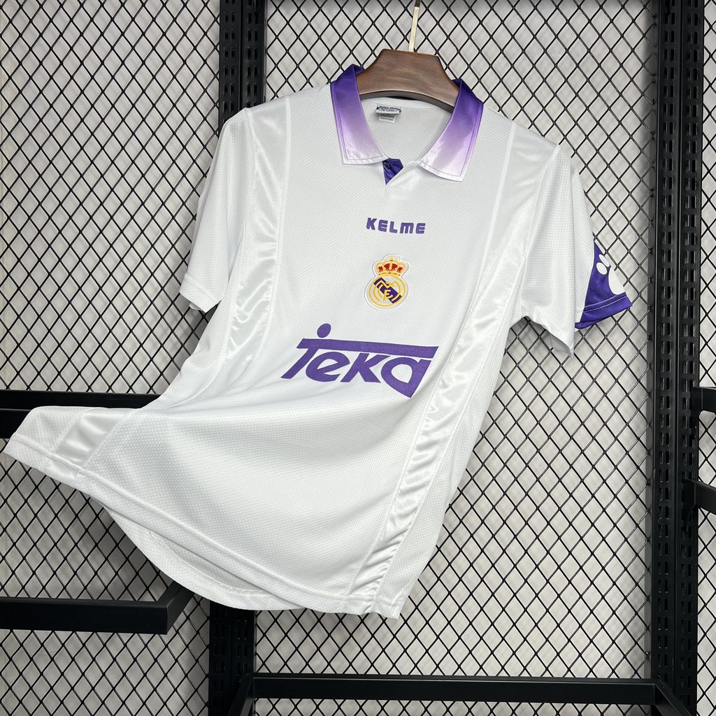 Retro Real Madrid 1997-98 Home Stadium Jersey - Unitedfutballjersey