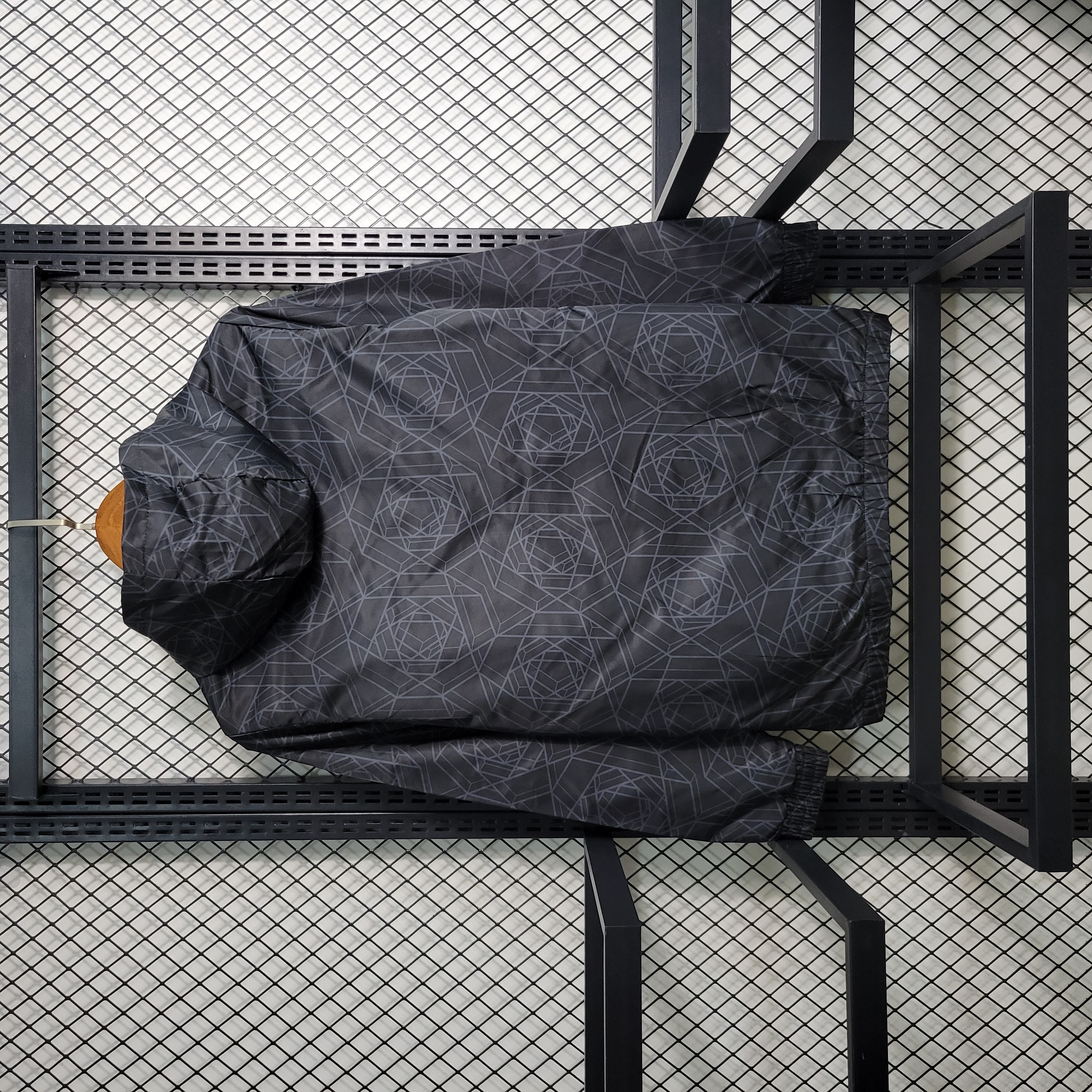 Manchester United 23-24 Player Windbreaker Jacket - Black - Unitedfutballjersey