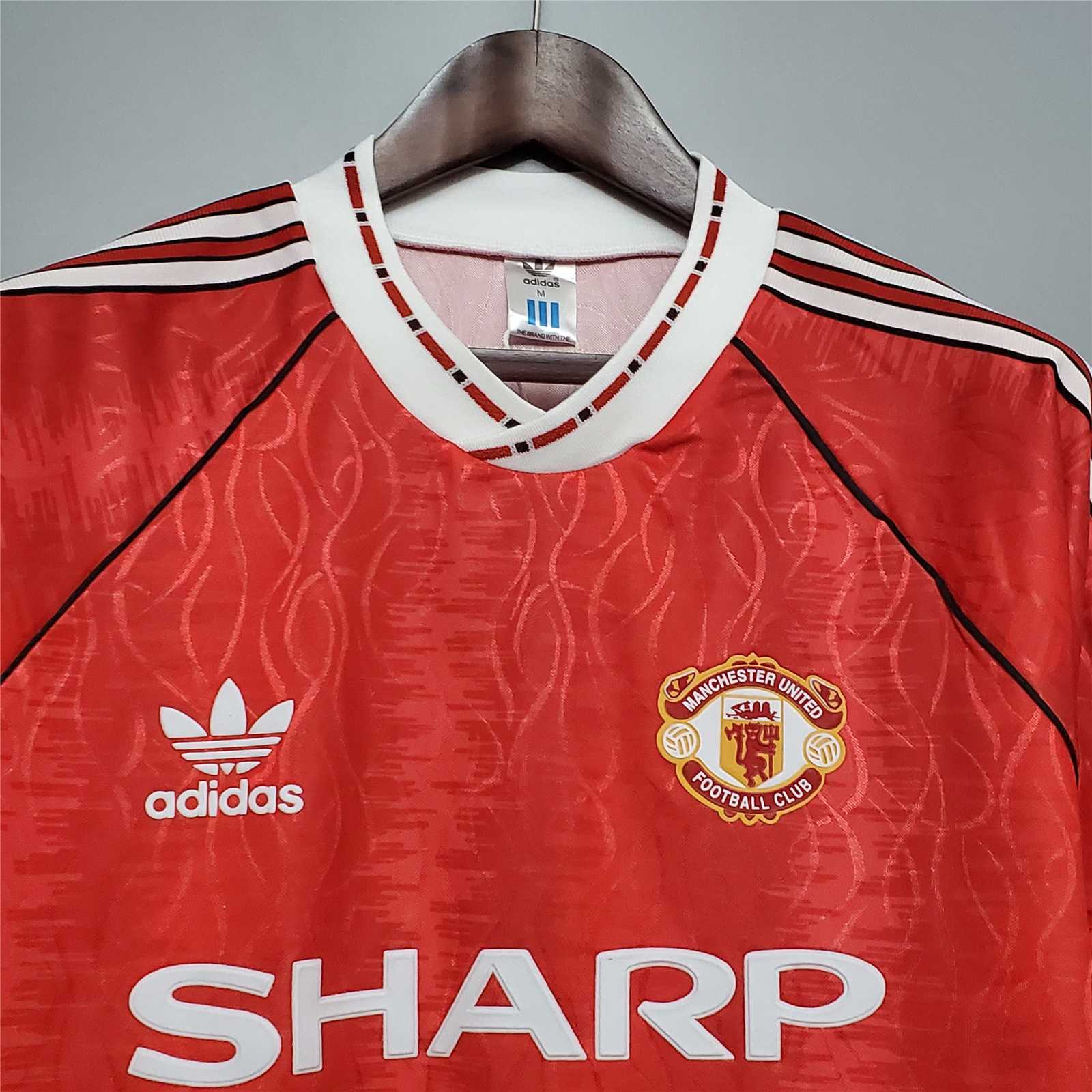 Manchester United Retro 91-92 Home Jersey - Unitedfutballjersey