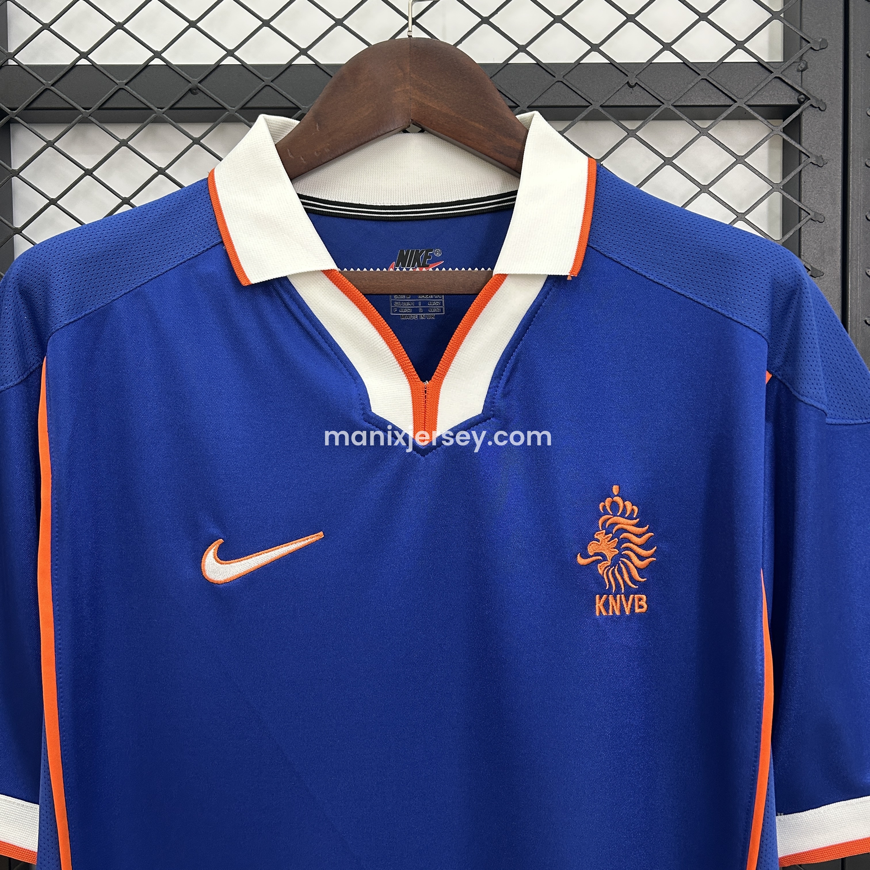 Retro Netherlands 1998 Away Jersey - Unitedfutballjersey