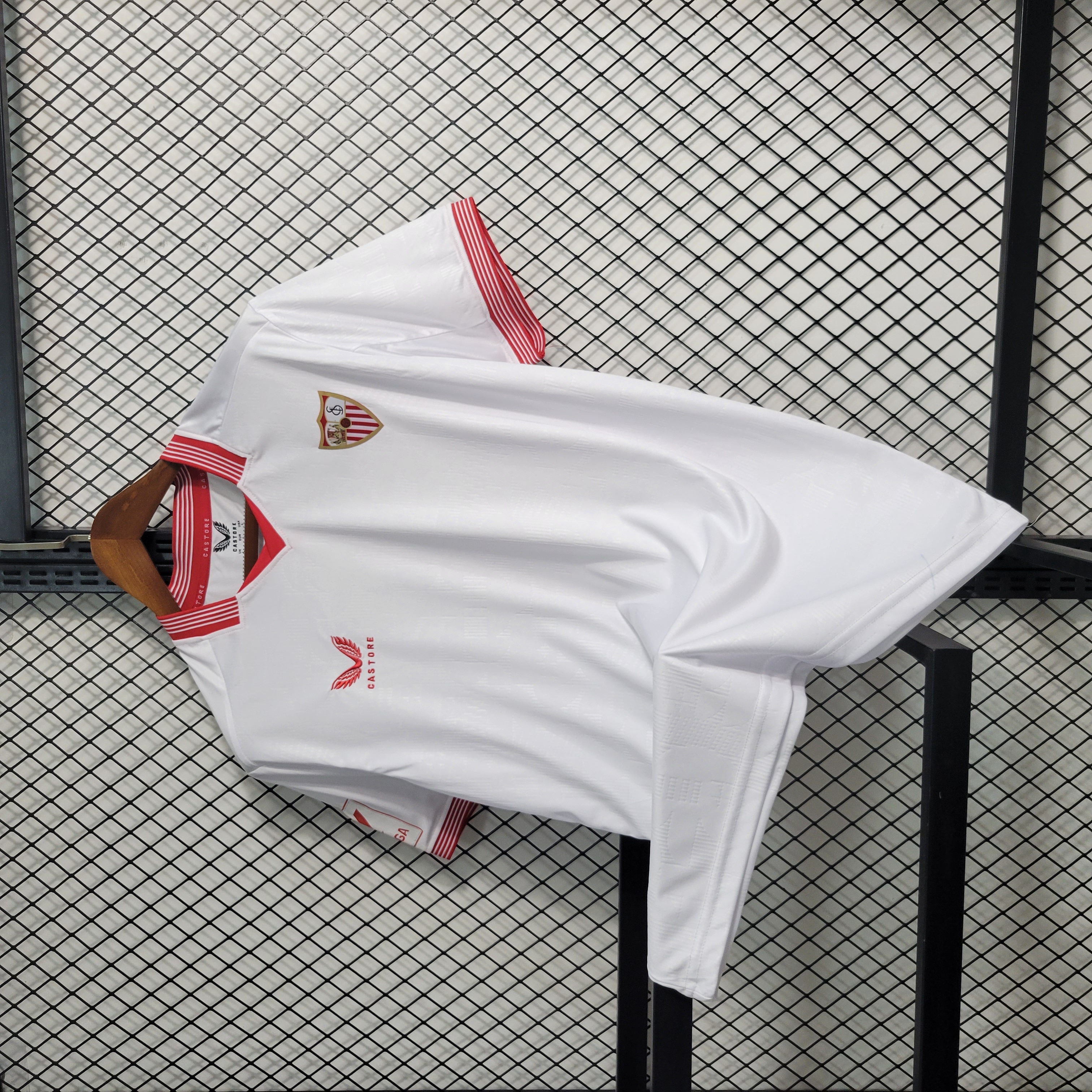 Sevilla 23-24 Home Stadium Jersey - Fans Version - Unitedfutballjersey