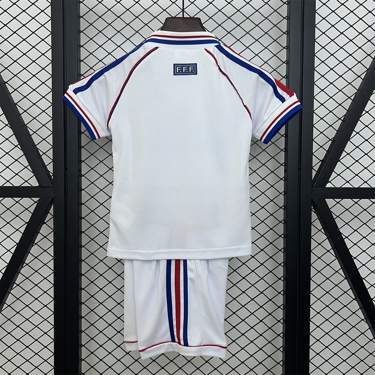 Retro France 1998 Away Kids Kit - Unitedfutballjersey