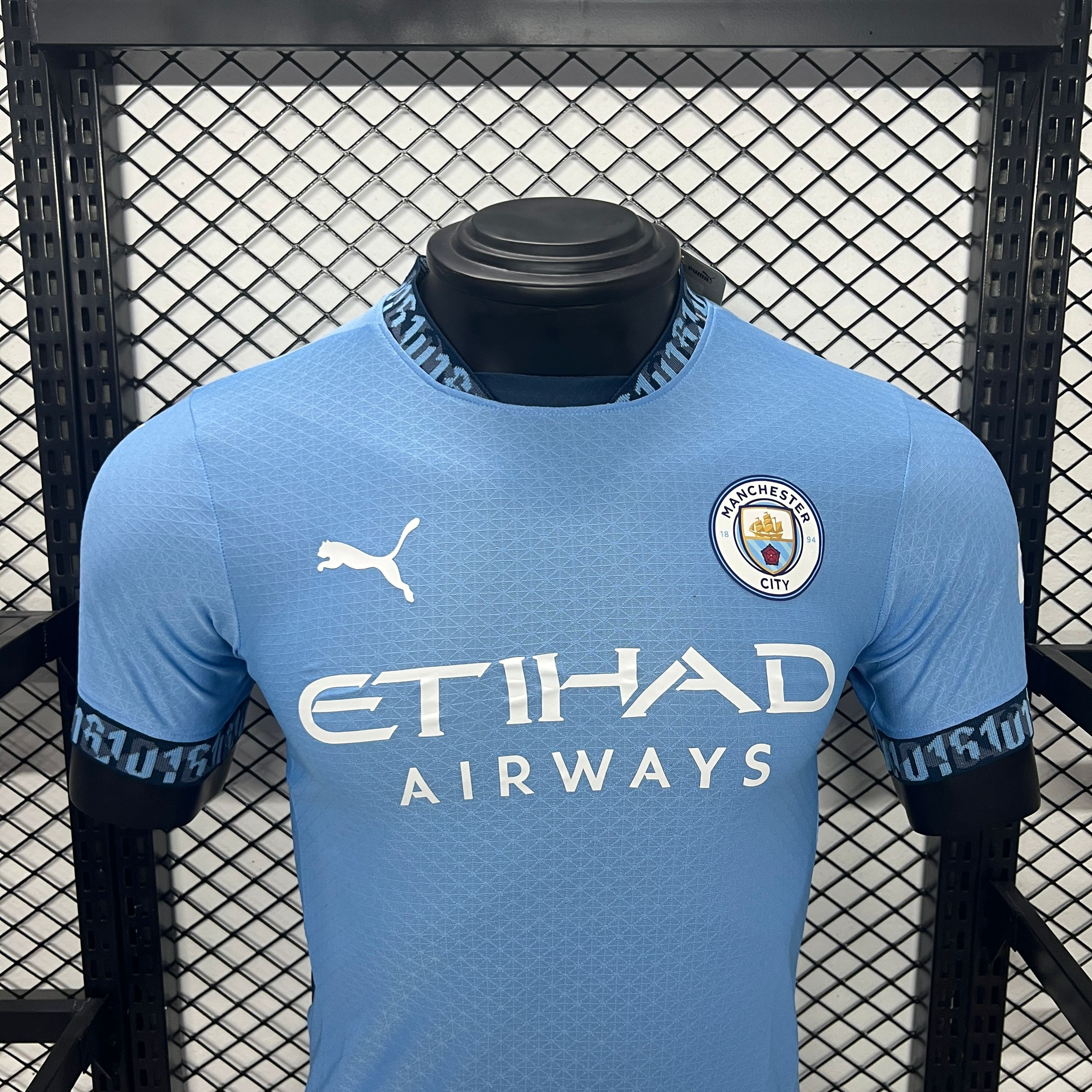 Manchester City 24-25 Home Stadium Jersey - Player Version - Unitedfutballjersey