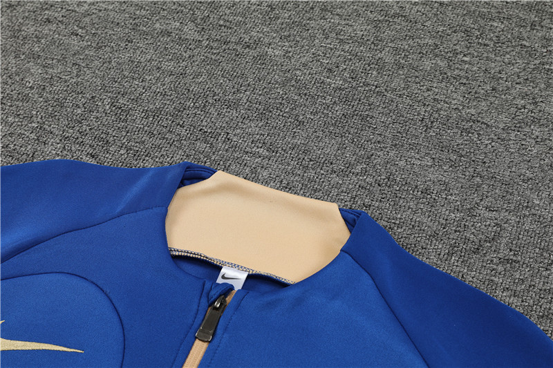 Che 23-24 Jacket Training Tracksuit - Blue - Unitedfutballjersey