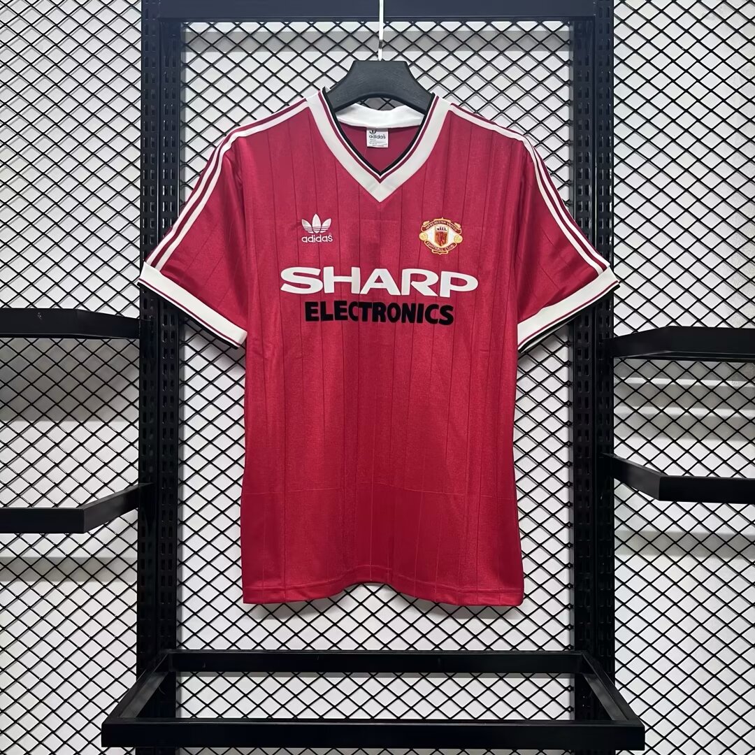Retro Manchester United 82-83 Home Stadium Jersey - Unitedfutballjersey