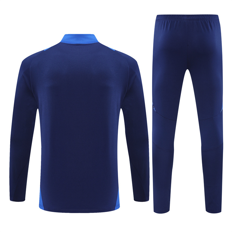 Al Nassr Riyadh Victory 24-25 Long Sleeve Training Set - Royal Blue - Unitedfutballjersey