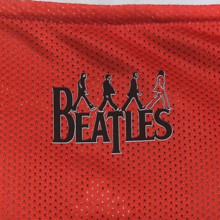 Liver.pool X THE BEATLES 24-25 Red Special Edition Jersey - Player Version - Unitedfutballjersey