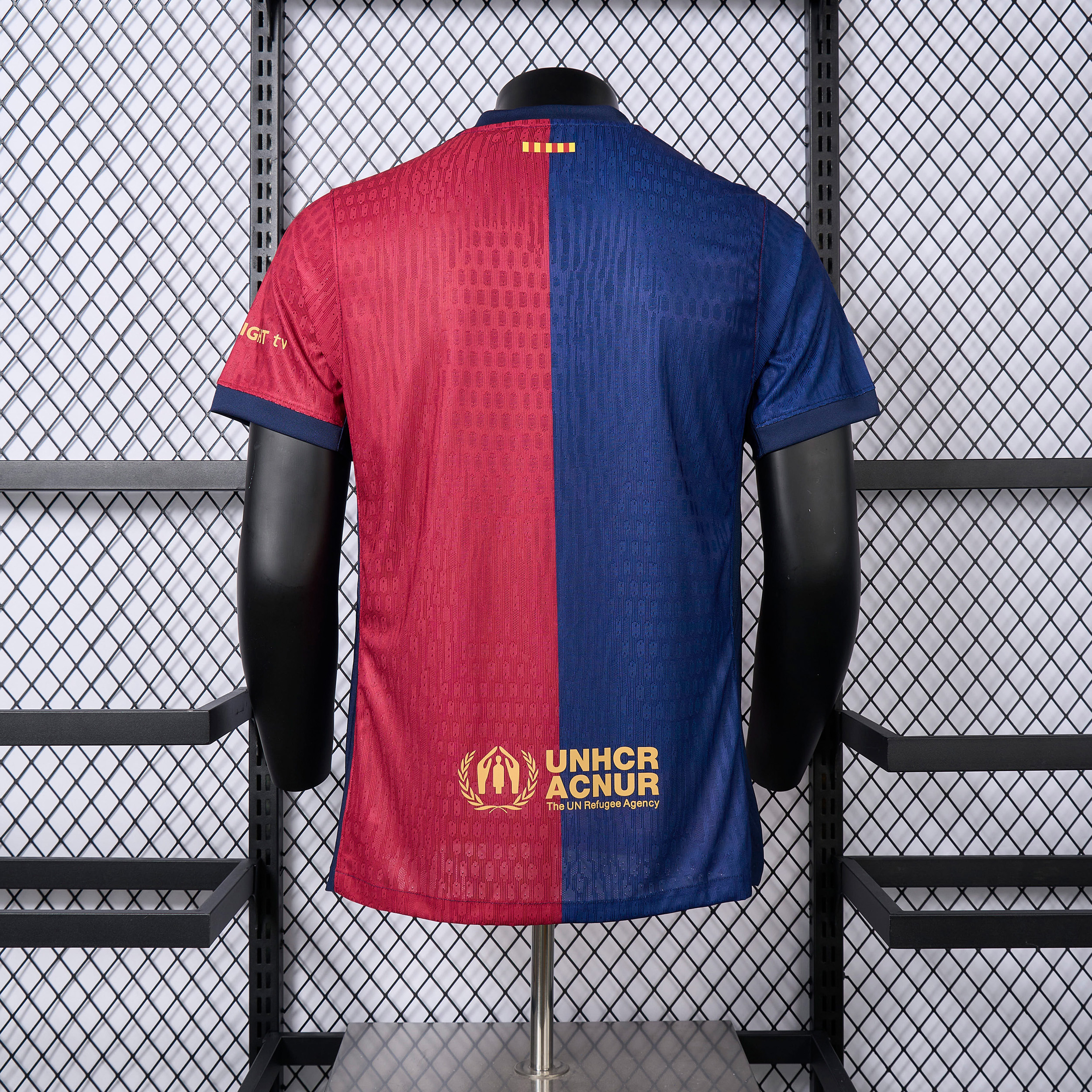 Barcelona 24-25 Supercopa Jersey with Big Logo - Player Version - Unitedfutballjersey
