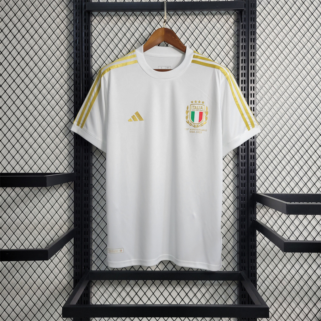 Italy 2023 125th Anniversary Edition Jersey - Fans Version - Unitedfutballjersey