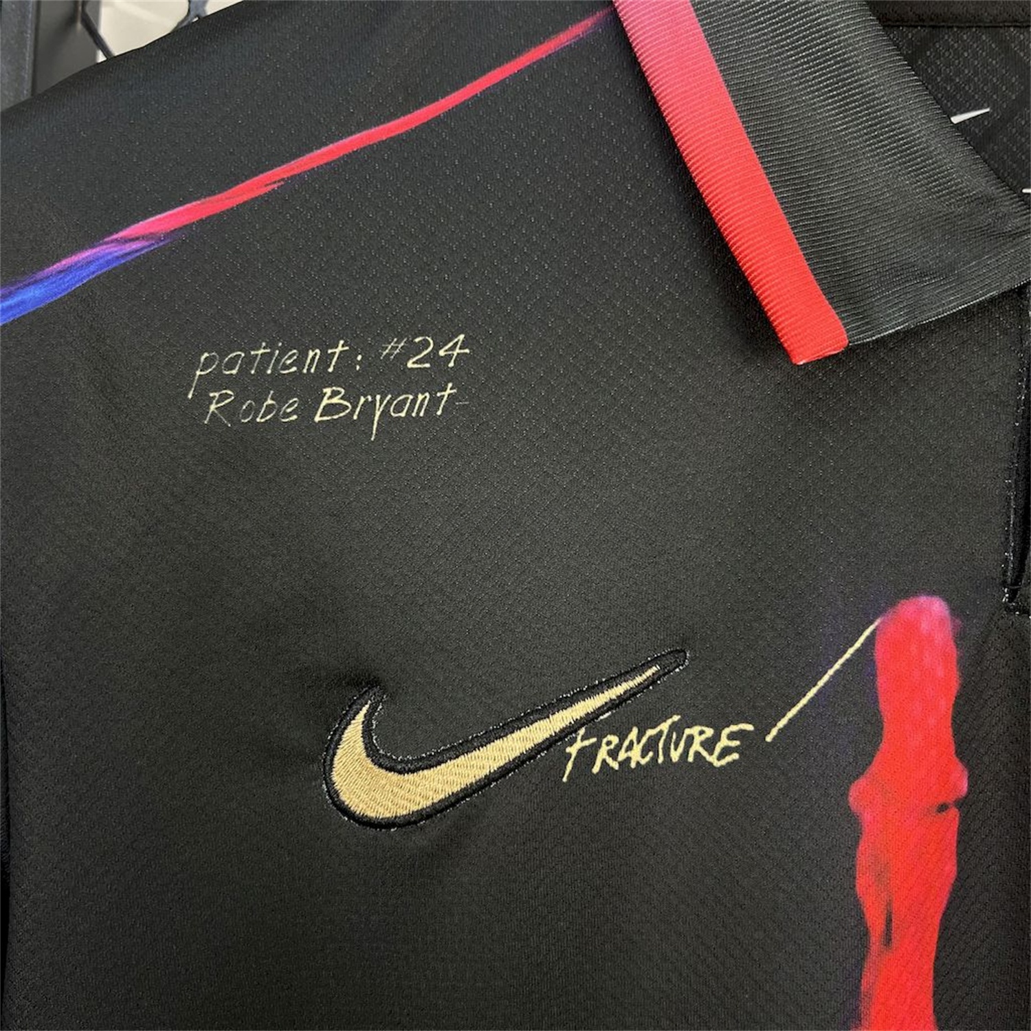 Barcelona 25-26 Red & Blue Palm Black Jersey - Fans Version - Unitedfutballjersey