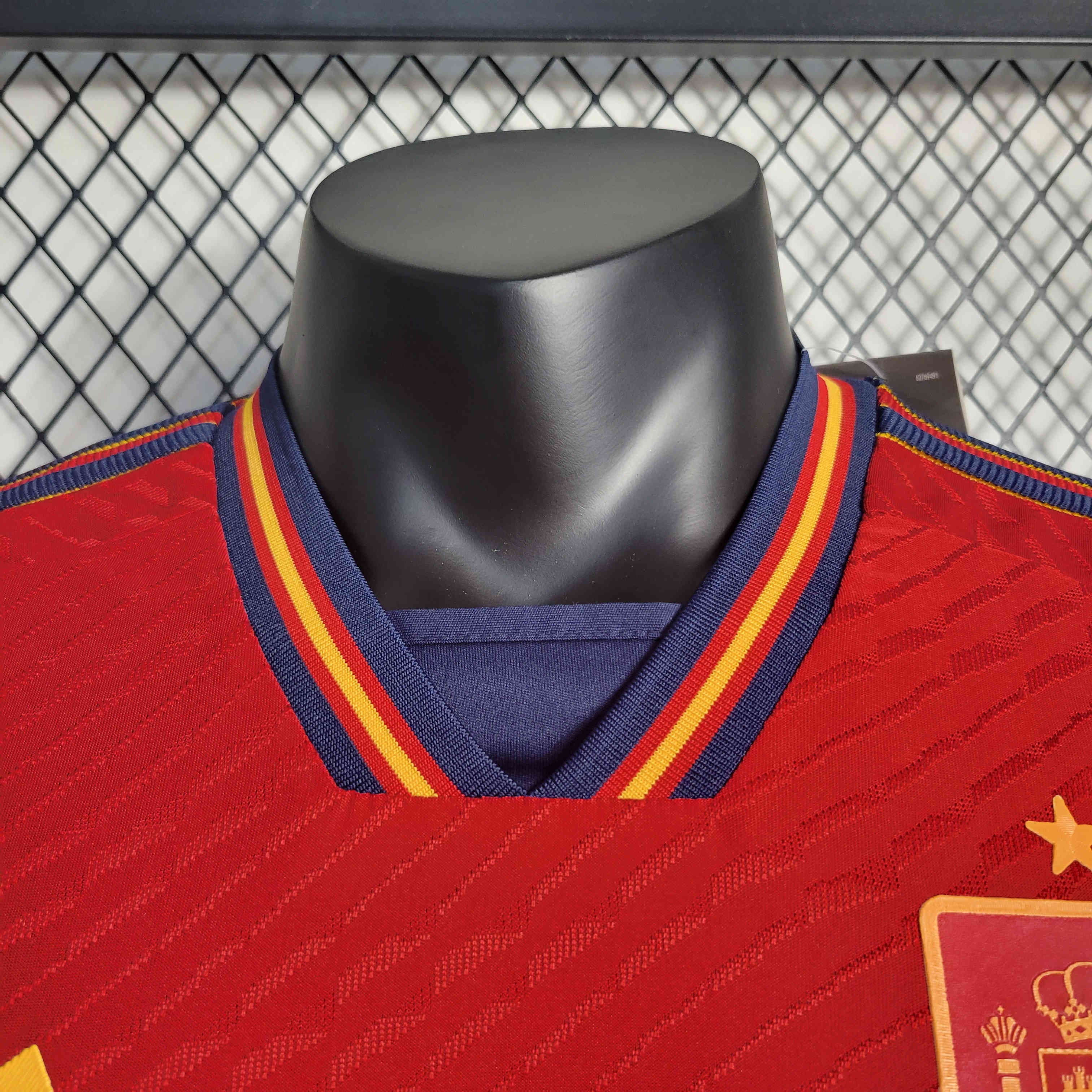 Spain 22-23 Home Jersey - Player Version - Unitedfutballjersey