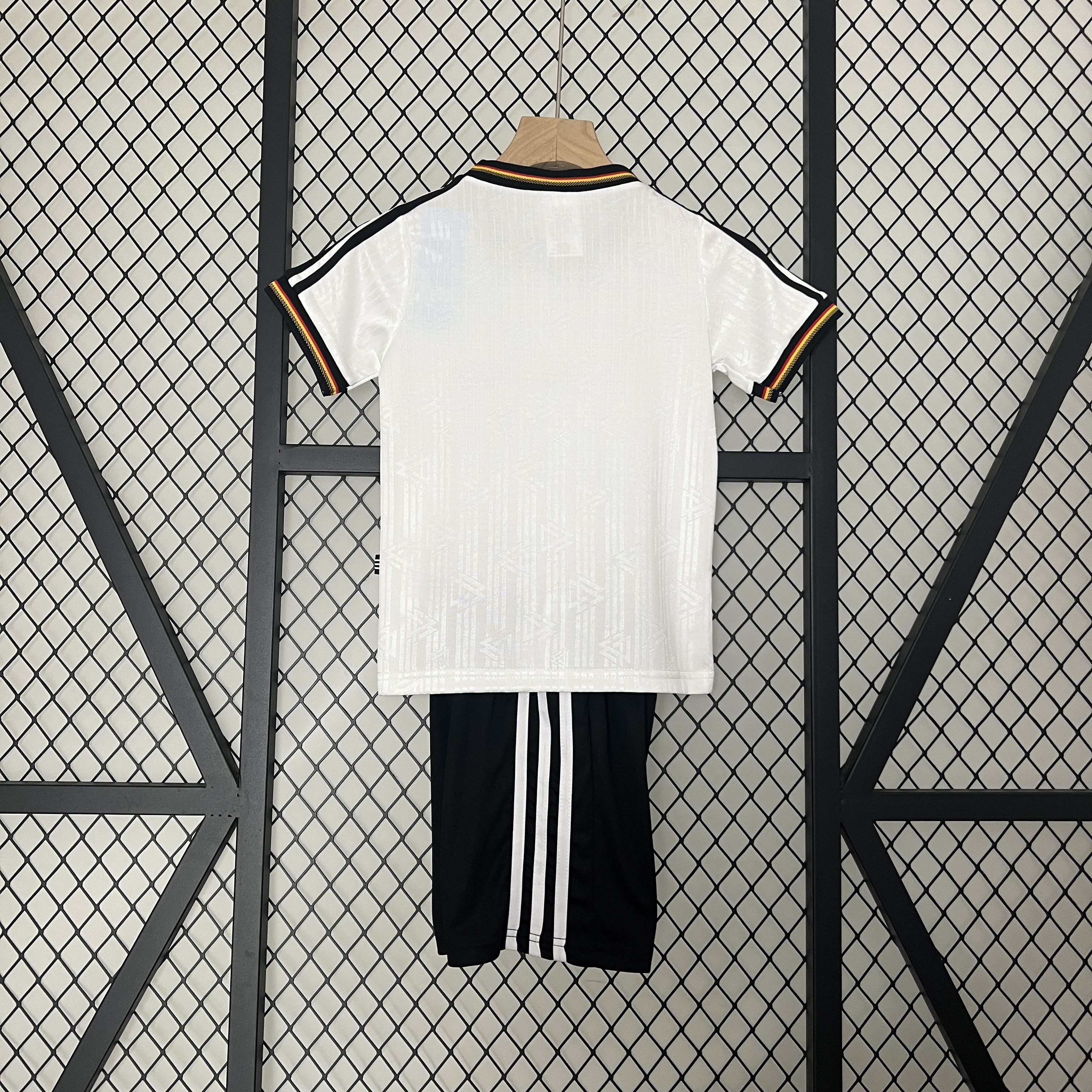 Retro Germany 1996 Home Stadium Kids Kit - Unitedfutballjersey