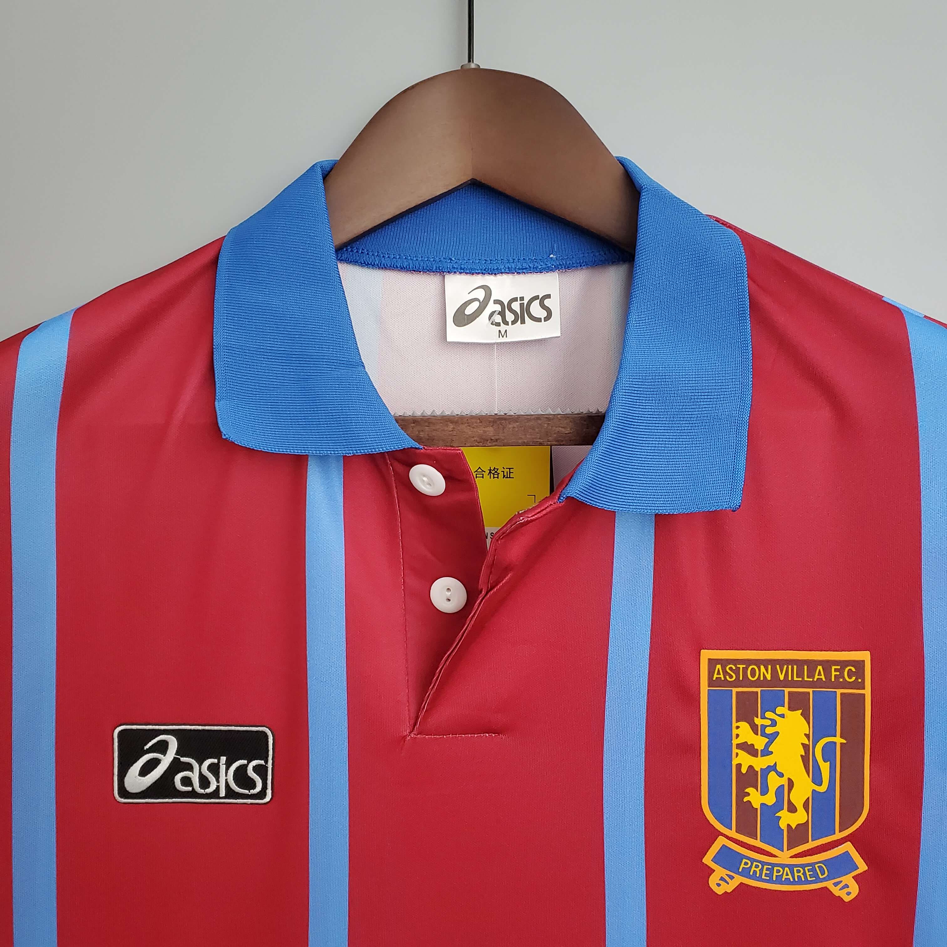 Retro Aston Villa 1993-95 Home Stadium Jersey - Unitedfutballjersey