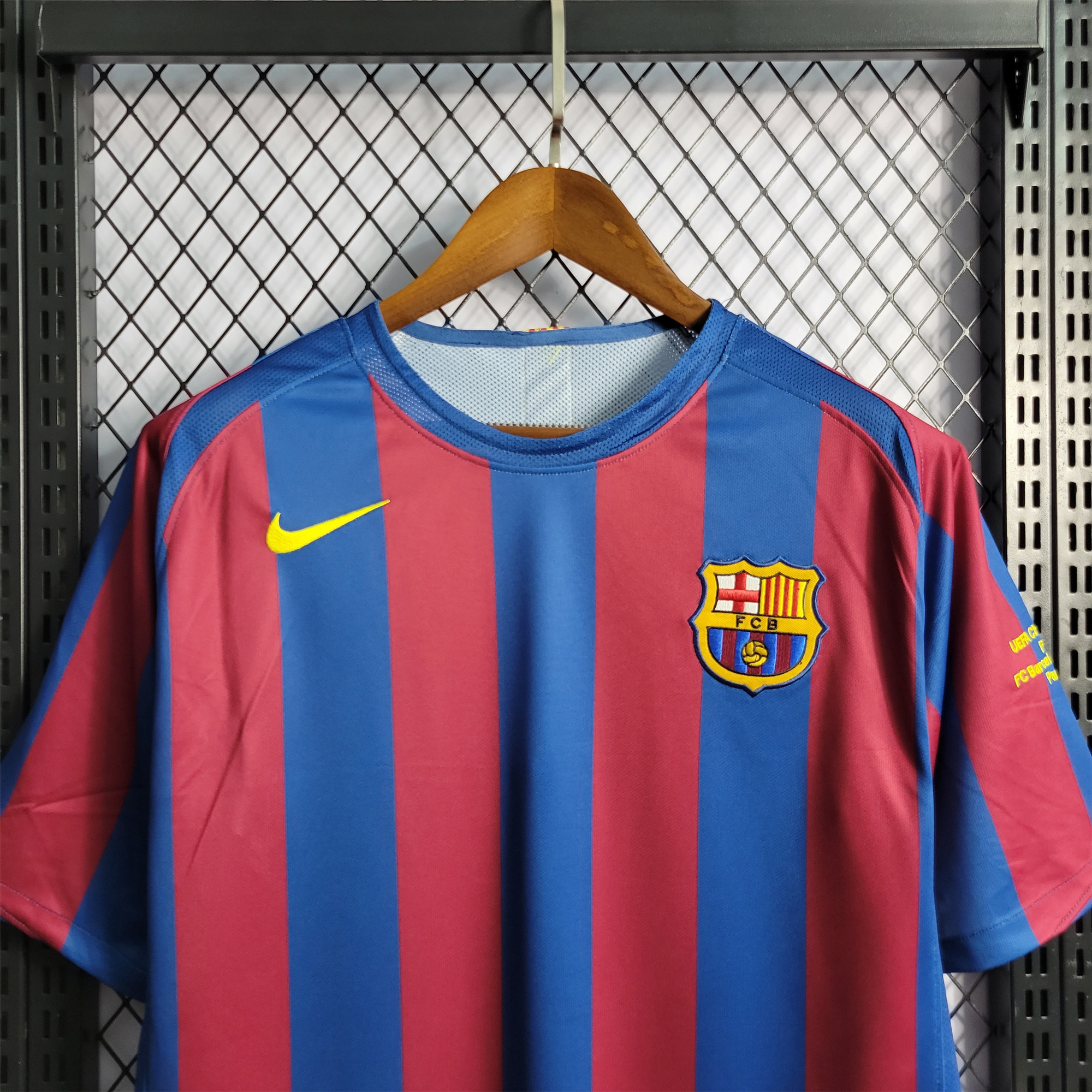 Retro Barcelona 05-06 Home Stadium Jersey - UEFA Champions League Final - Unitedfutballjersey