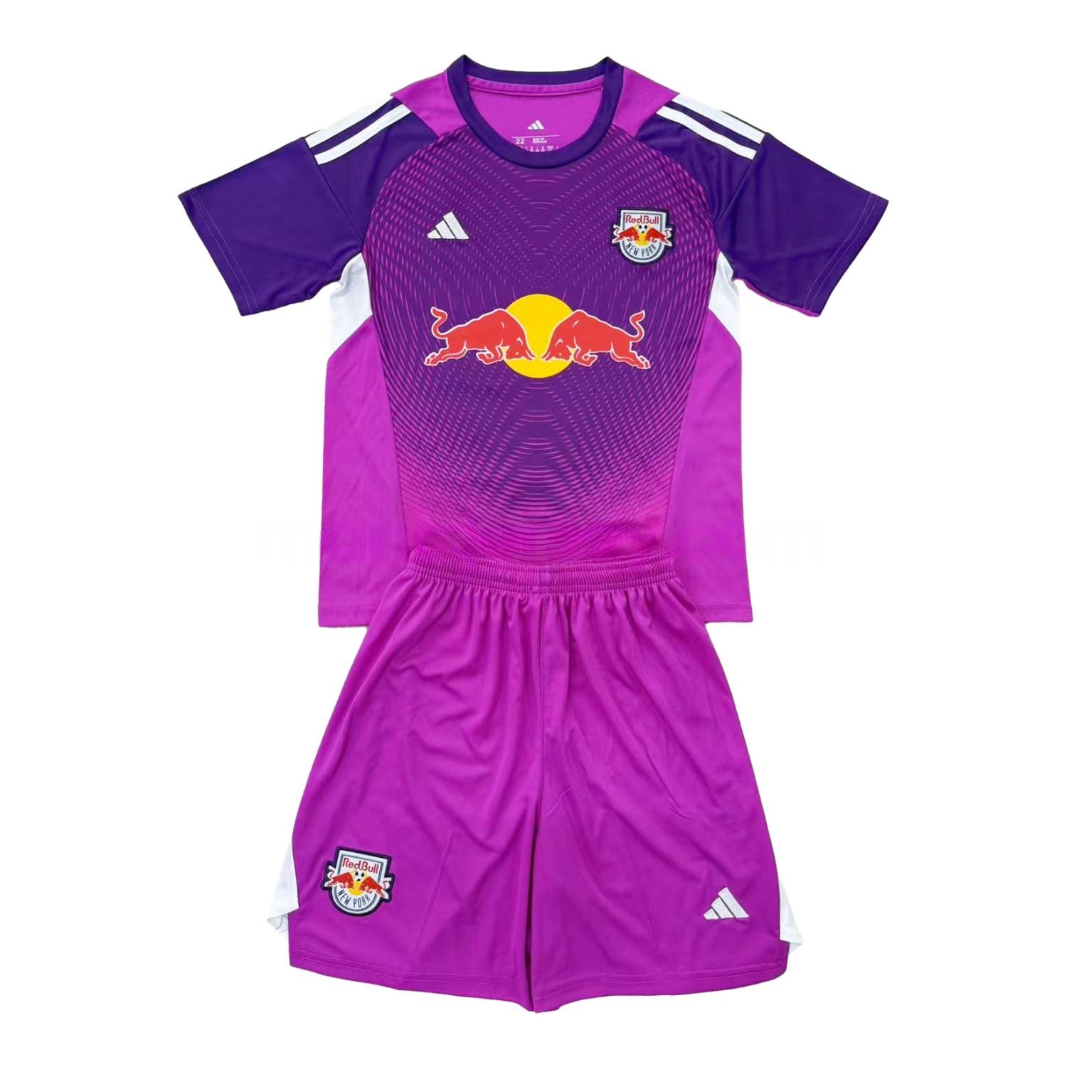 New York Red Bulls 2025 Purple Goalkeeper Kids Kit - Unitedfutballjersey