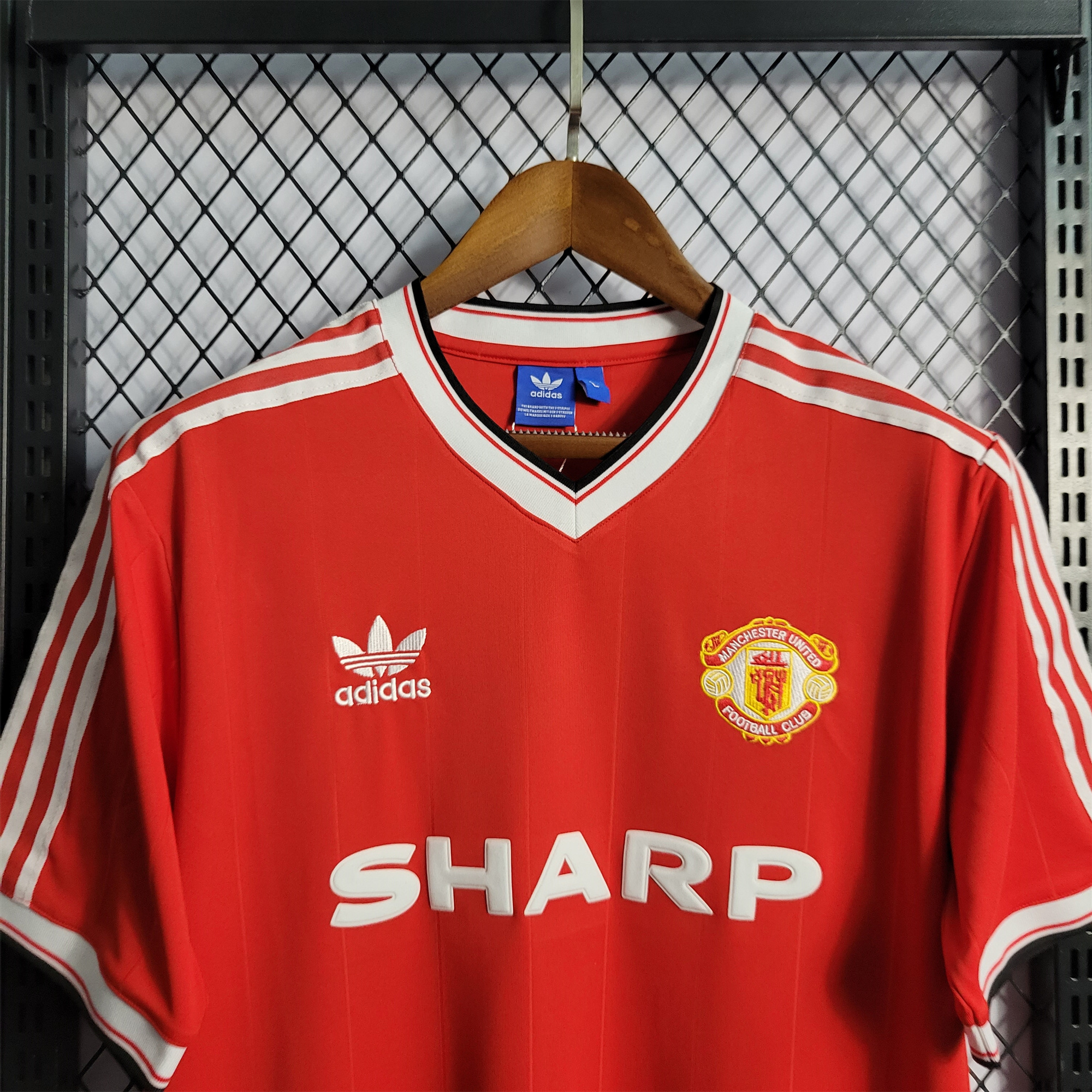 Retro Manchester United 83-84 Home Stadium Jersey - Unitedfutballjersey