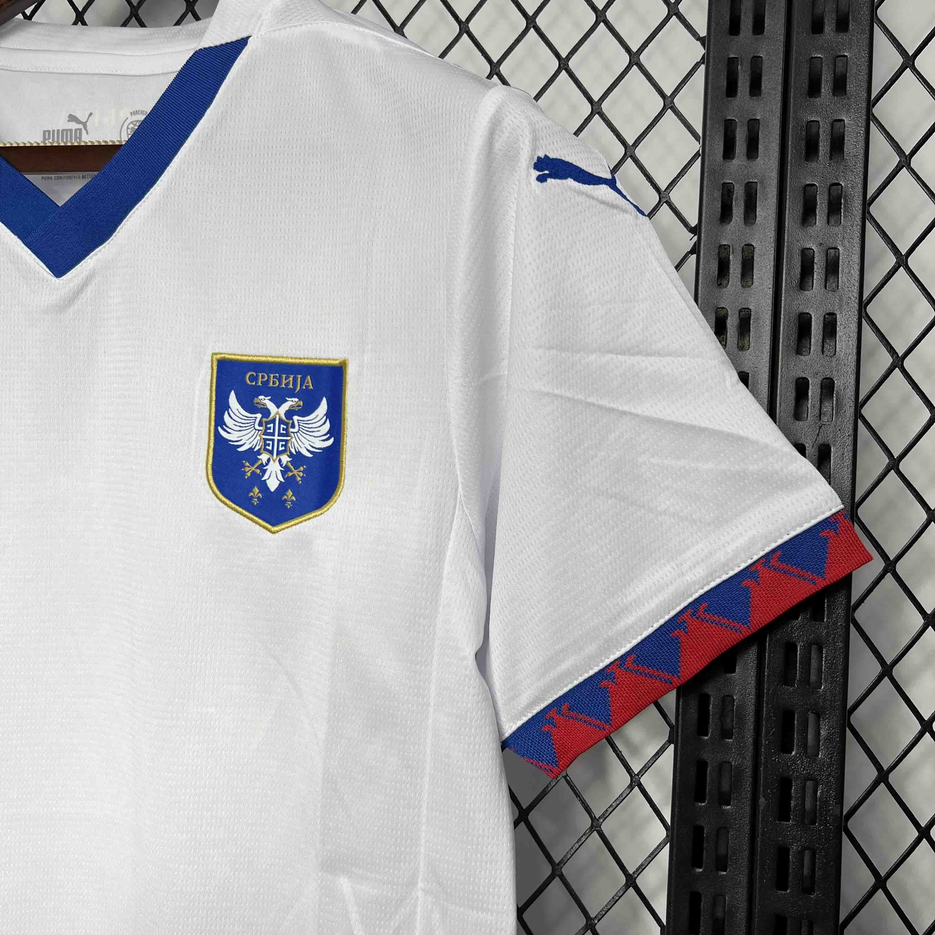 Serbia 2024 Away Jersey - Fans Version - Unitedfutballjersey