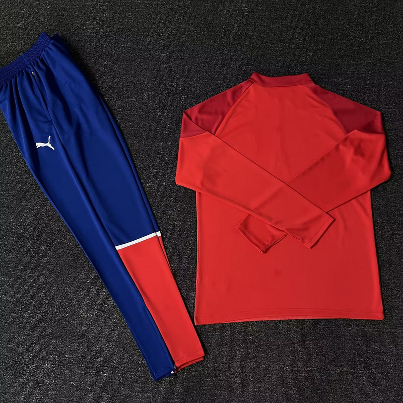 Chivas de Guadalajara 23-24 Long Sleeve Training Set - Red - Unitedfutballjersey