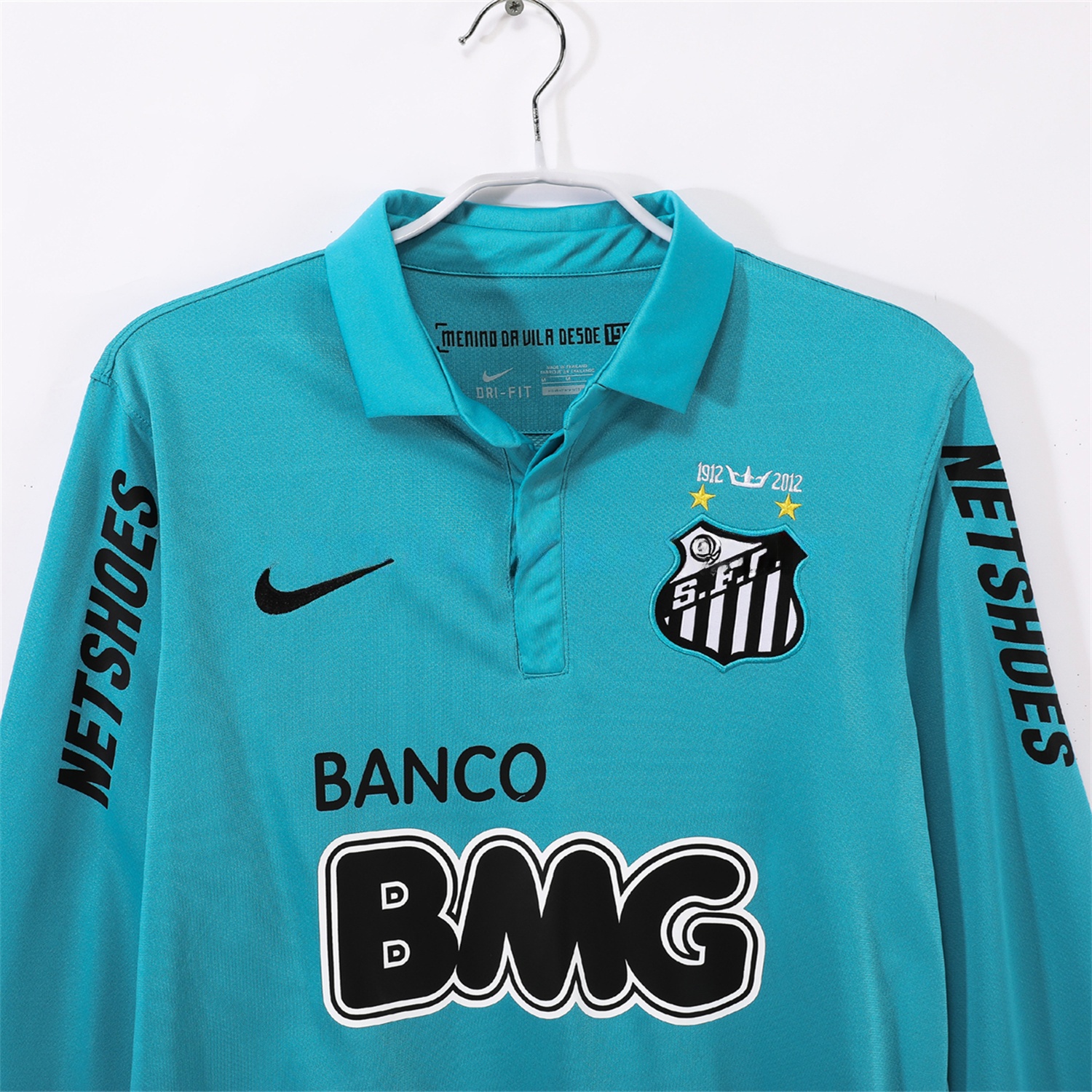 Retro Santos 2012 Third Long Sleeve Jersey - Unitedfutballjersey