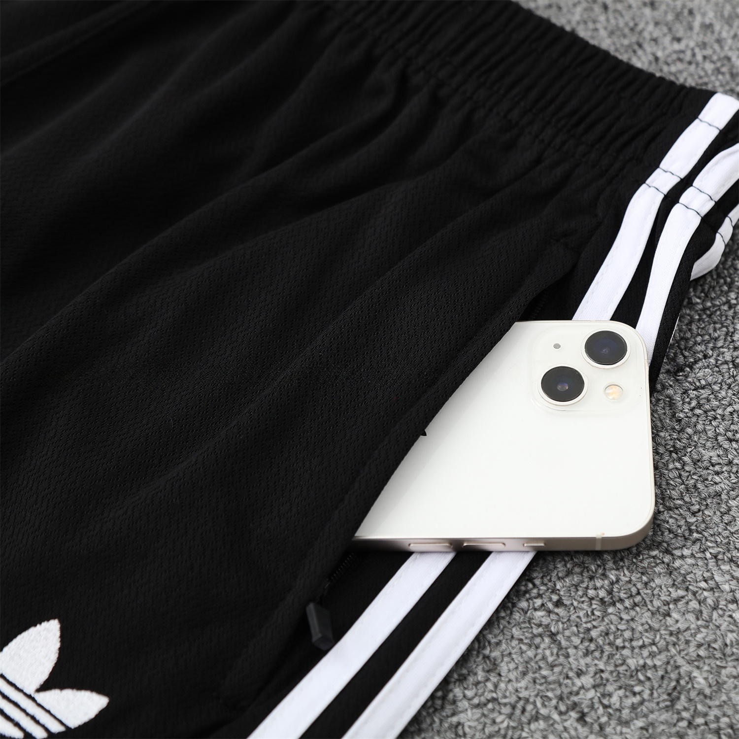 Germany 25-26 Short-Sleeve Training Set - Black Top & Black Shorts - Unitedfutballjersey